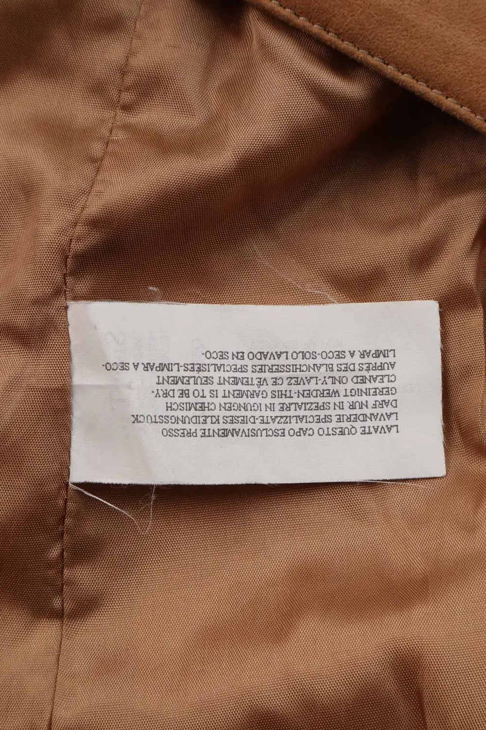 Armani Women's Armani Jeans Brown Leather Blazer Jacket Size S Size S / US 4 / IT 40 - 6 Thumbnail