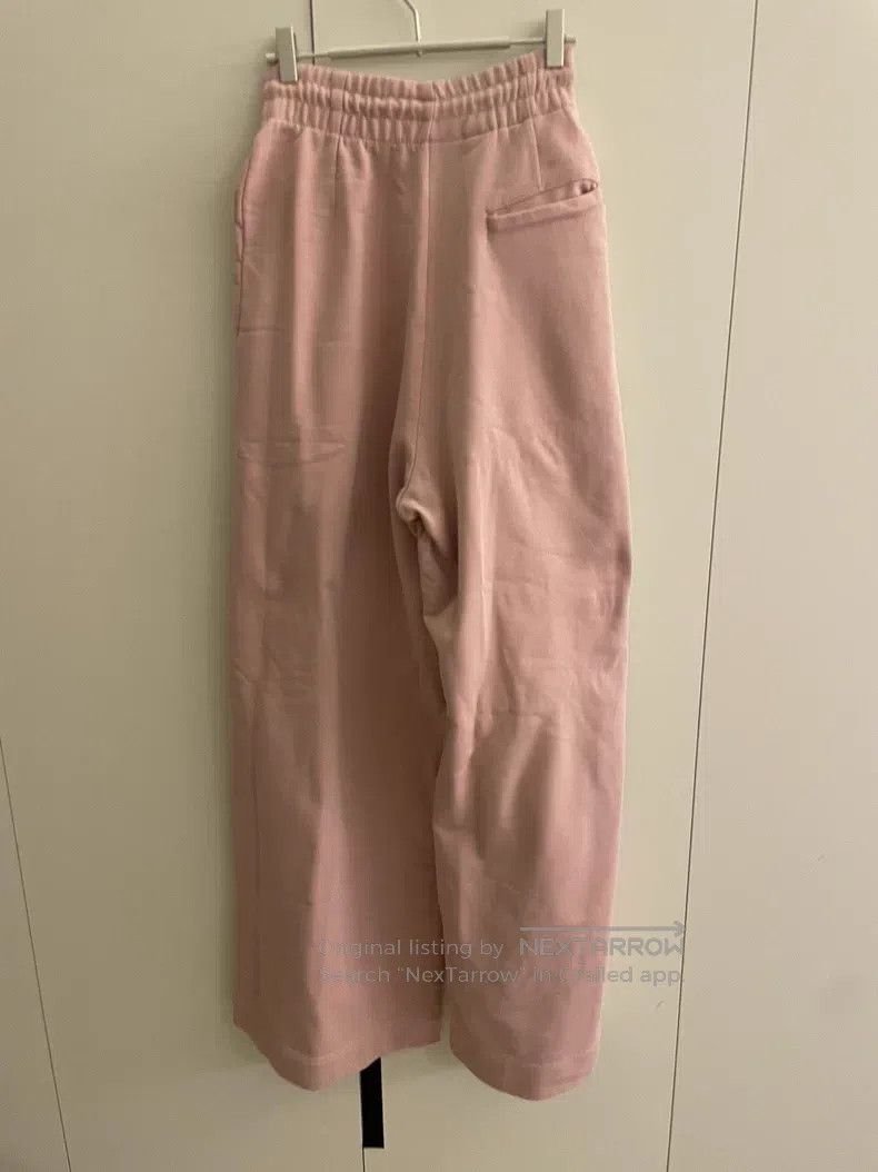 Dries Van Noten Dries Van Noten size:S Pink Cotton Ultra High-Waisted Wide Size 22" - 2 Thumbnail