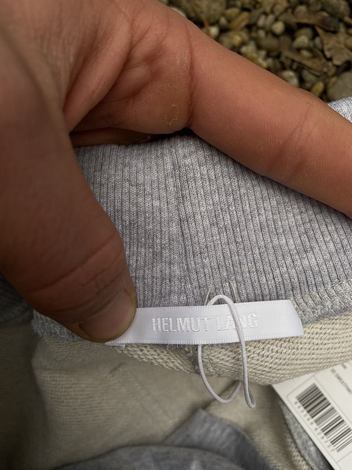 Helmut Lang Helmut Lang 3D Logo Sweatpants Size US 34 / EU 50 - 4 Thumbnail