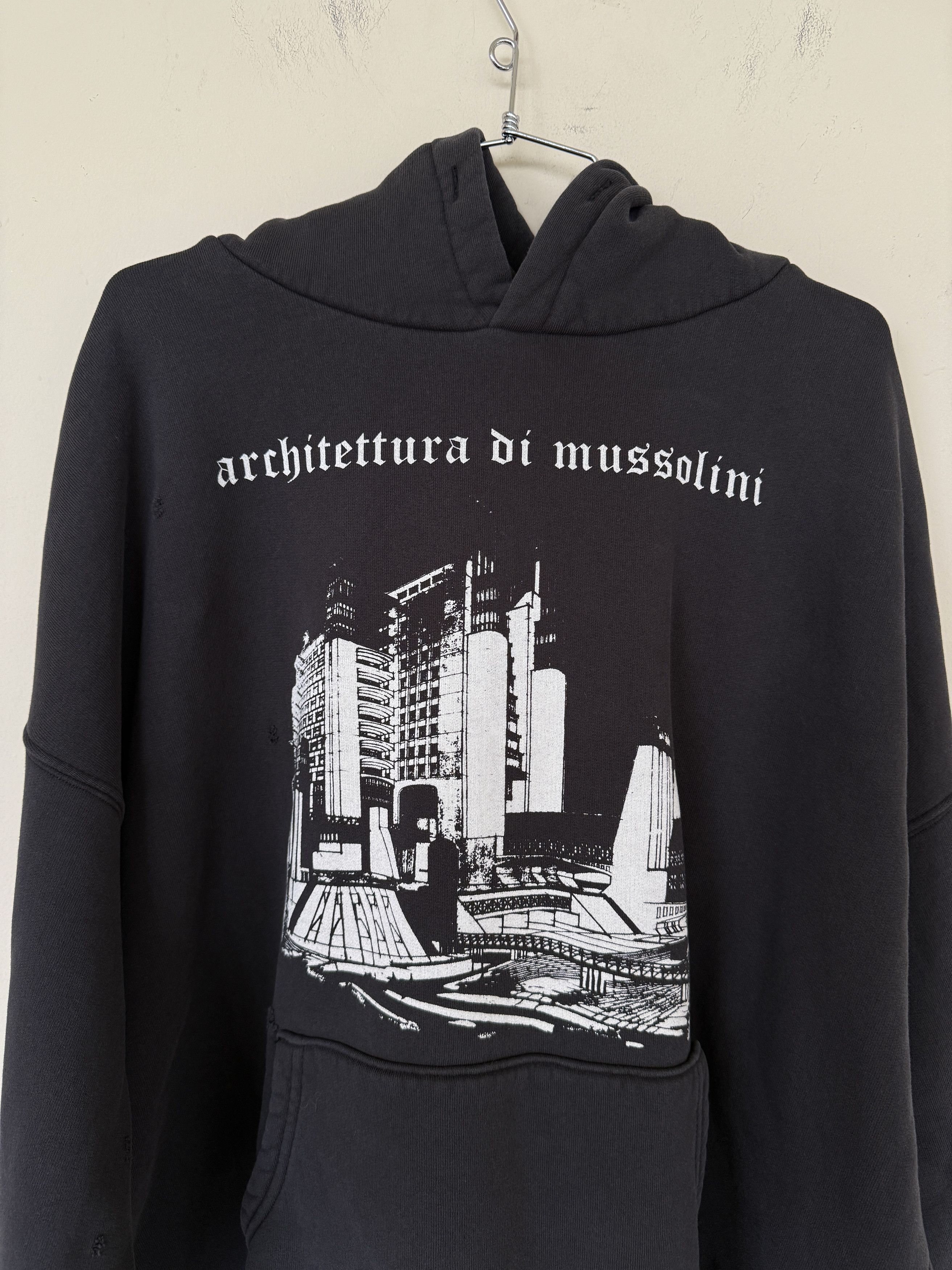 Enfants Riches Deprimes × Maxfield Los Angeles ERD ARCHITETTURA DI MUSSOLINI HOODIE Size US XL / EU 56 / 4 - 4 Thumbnail