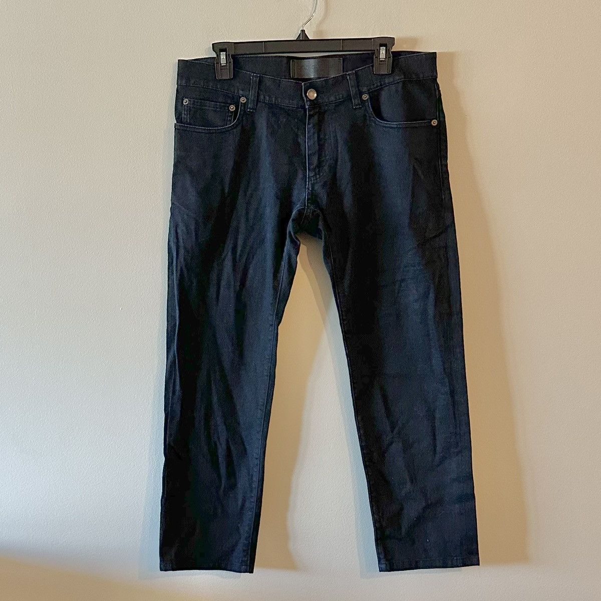 Dolce & Gabbana Vintage Dolce & Gabbana Denim Dark Blue Slim Straight Jeans Size US 34 / EU 50 - 1 Thumbnail
