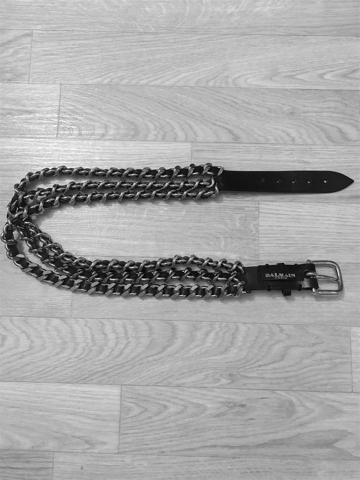 Balmain Balmain AW09 Triple Chain Belt | Grailed