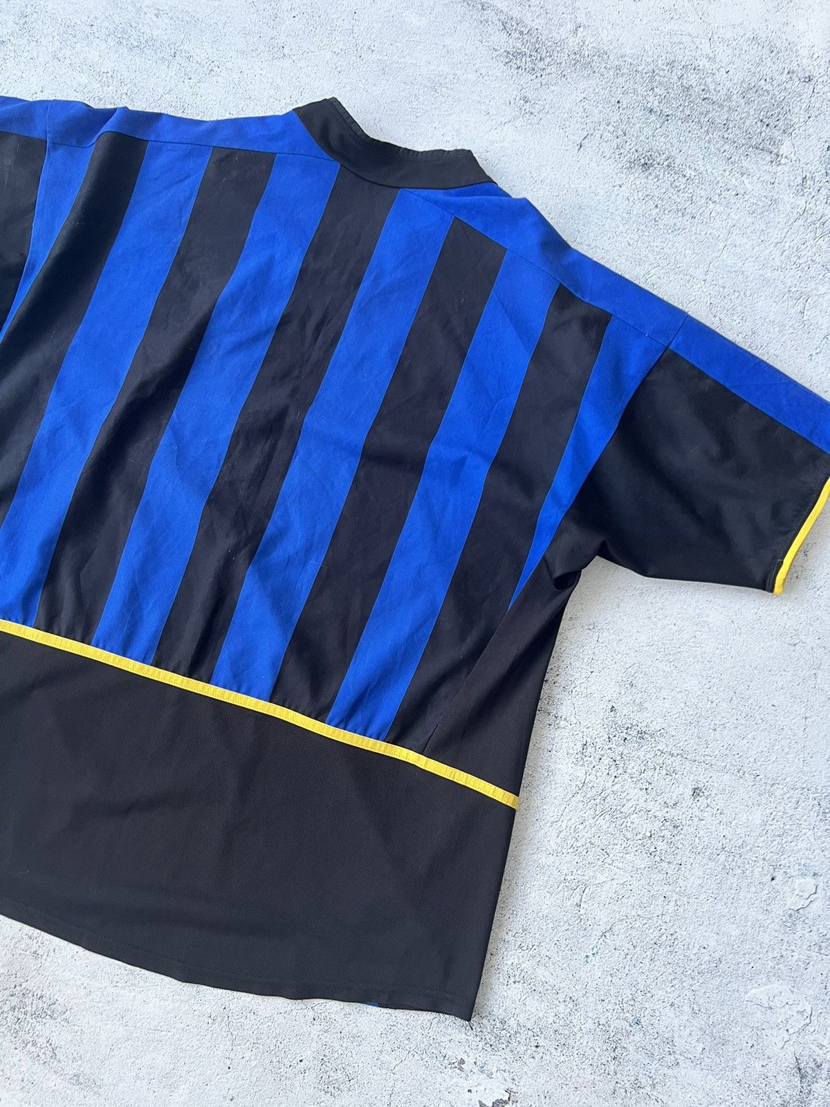 Nike × Vintage 🔵⚫️Nike Inter Milan 2002 2003 Home Jersey Size US XL / EU 56 / 4 - 7 Thumbnail