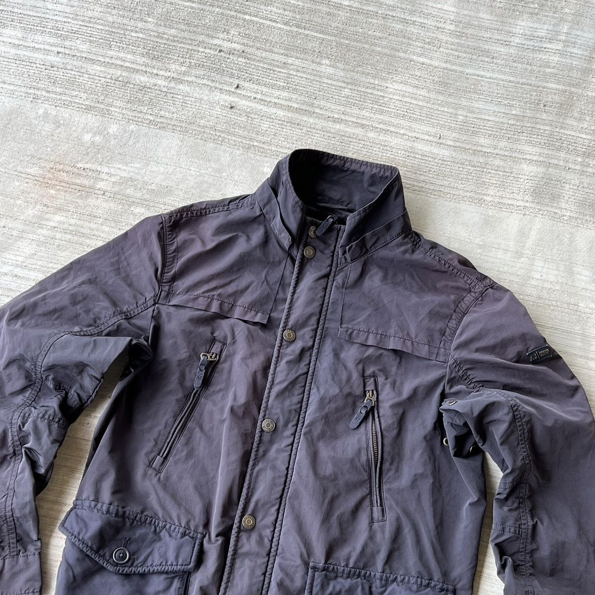 Giorgio Armani Armani Jeans Vintage Nylon Multi Pocket Jacket Size US L / EU 52-54 / 3 - 2 Thumbnail
