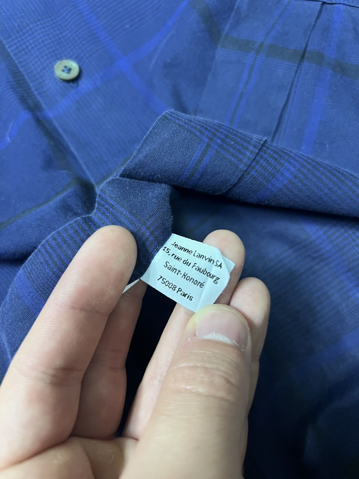 Lanvin Lanvin Shirt Size L Size US L / EU 52-54 / 3 - 7 Thumbnail