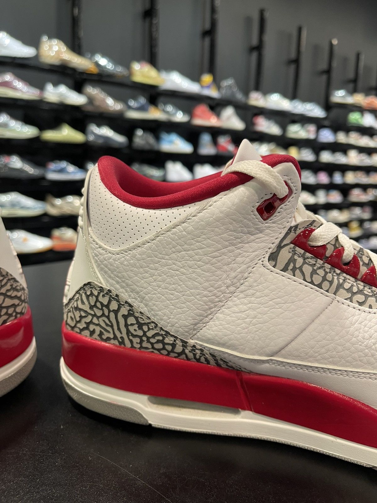 Jordan Brand Size 13 - Jordan 3 Retro Cardinal Red Size US 13 / EU 46 - 7 Thumbnail