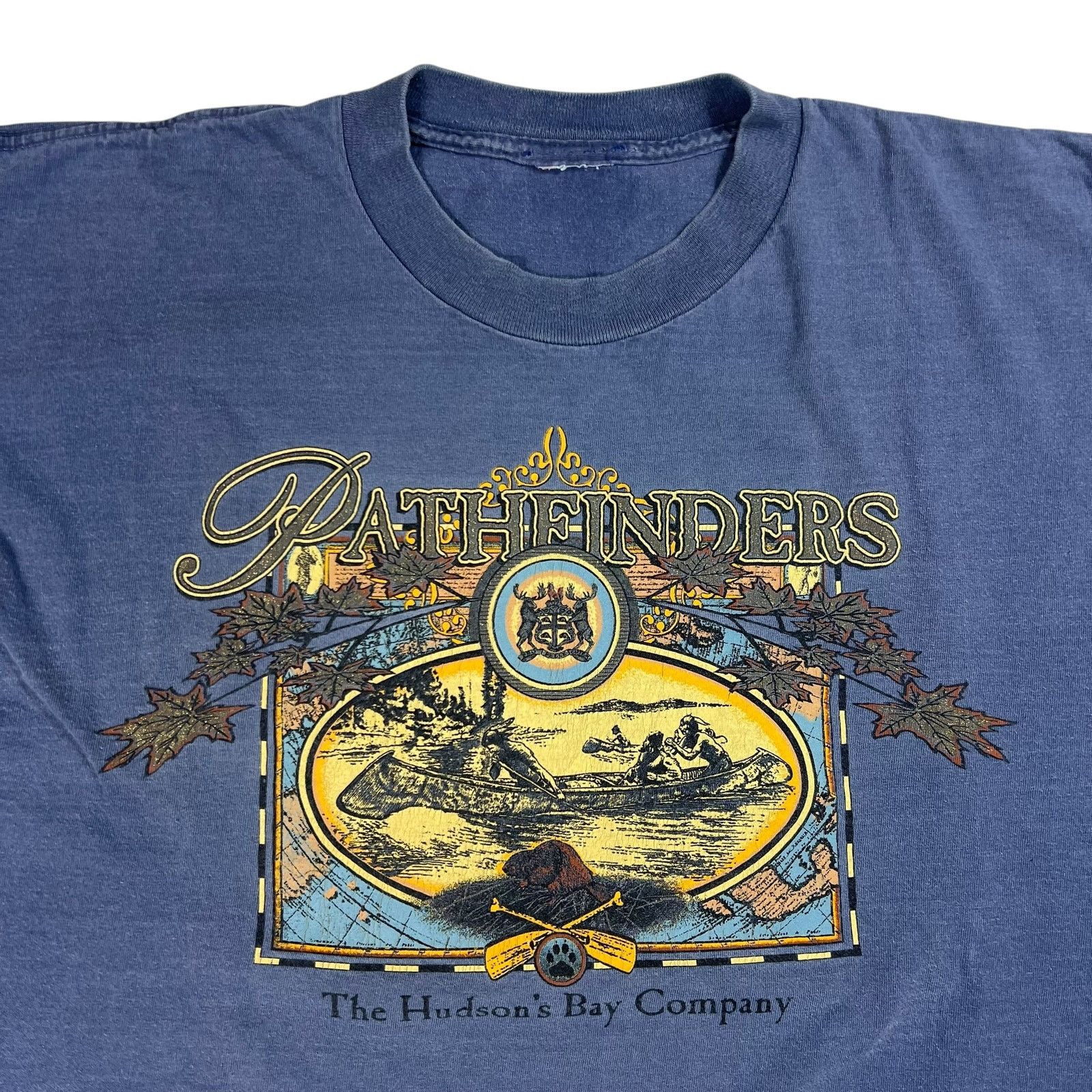 Hudsons Bay × Vintage Vintage 90s Hudson’s Bay Company faded outdoors tee (L) Size US XL / EU 56 / 4 - 2 Thumbnail