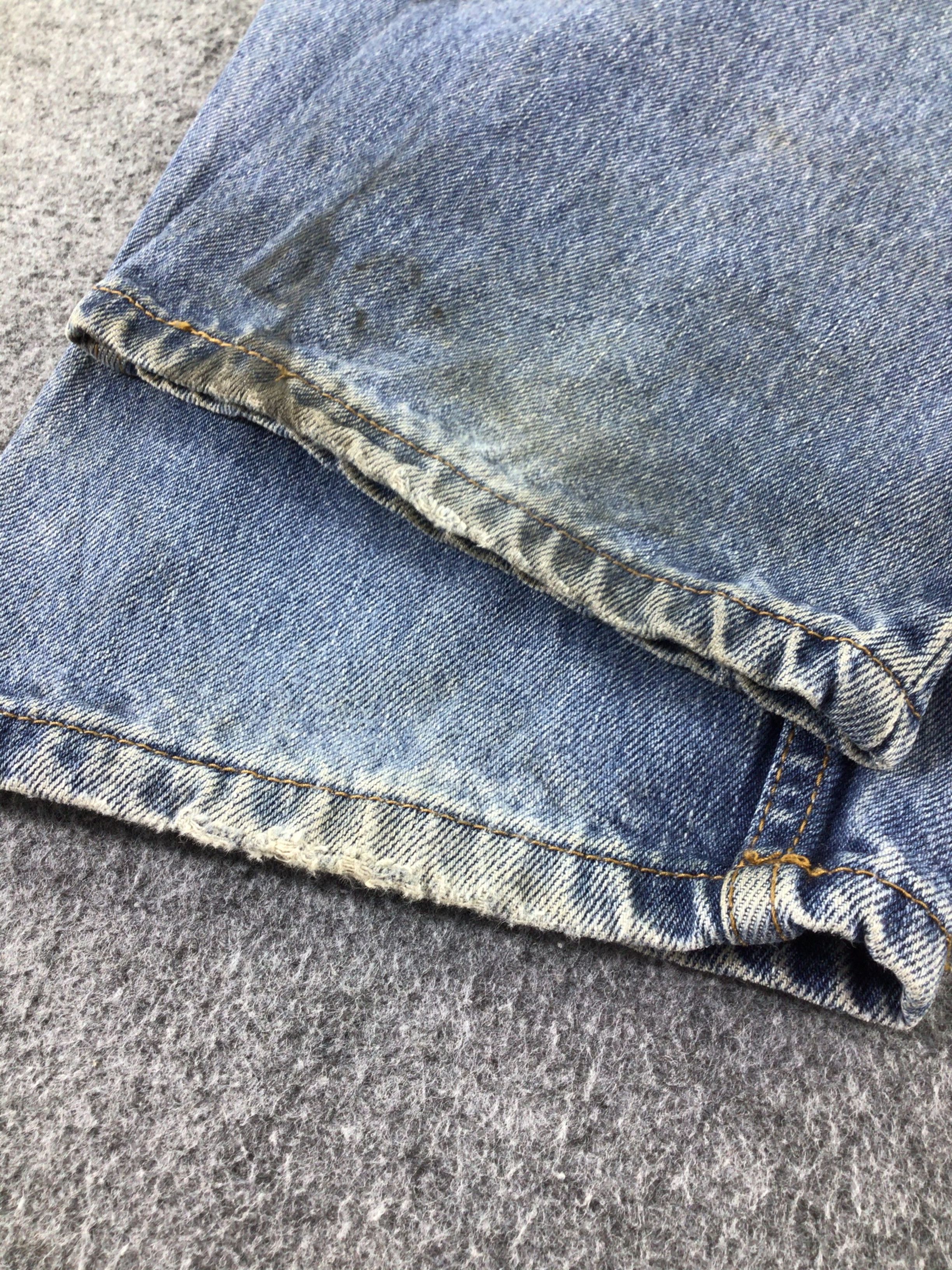 Levi's Vintage Levis 550 Jeans Dirty Blue Wash -J450 Size US 33 - 6 Thumbnail