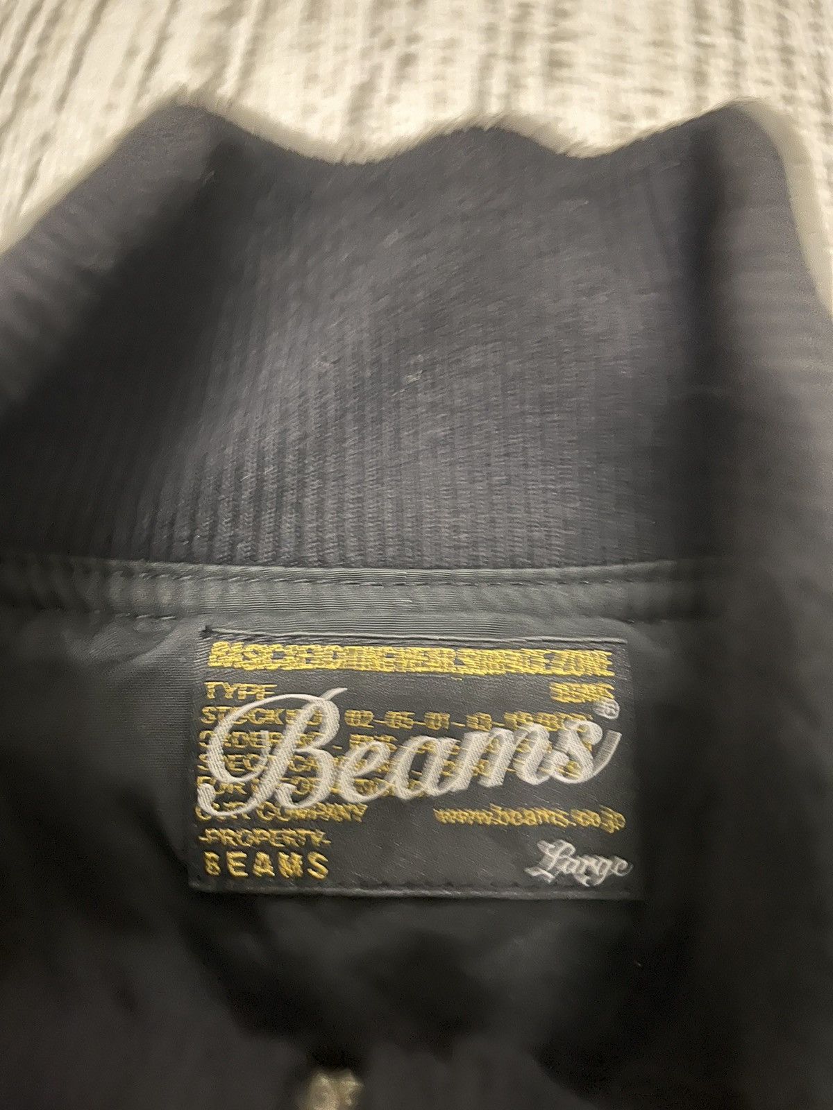 Beams Plus × Designer × Japanese Brand Beams bomber jacket punk style Size US L / EU 52-54 / 3 - 6 Thumbnail
