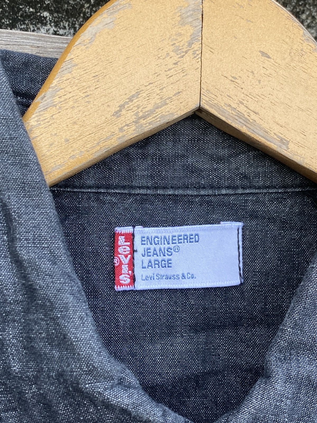 Levi's 2000s Levis Engineered Button Ups Shirt Size US L / EU 52-54 / 3 - 7 Thumbnail