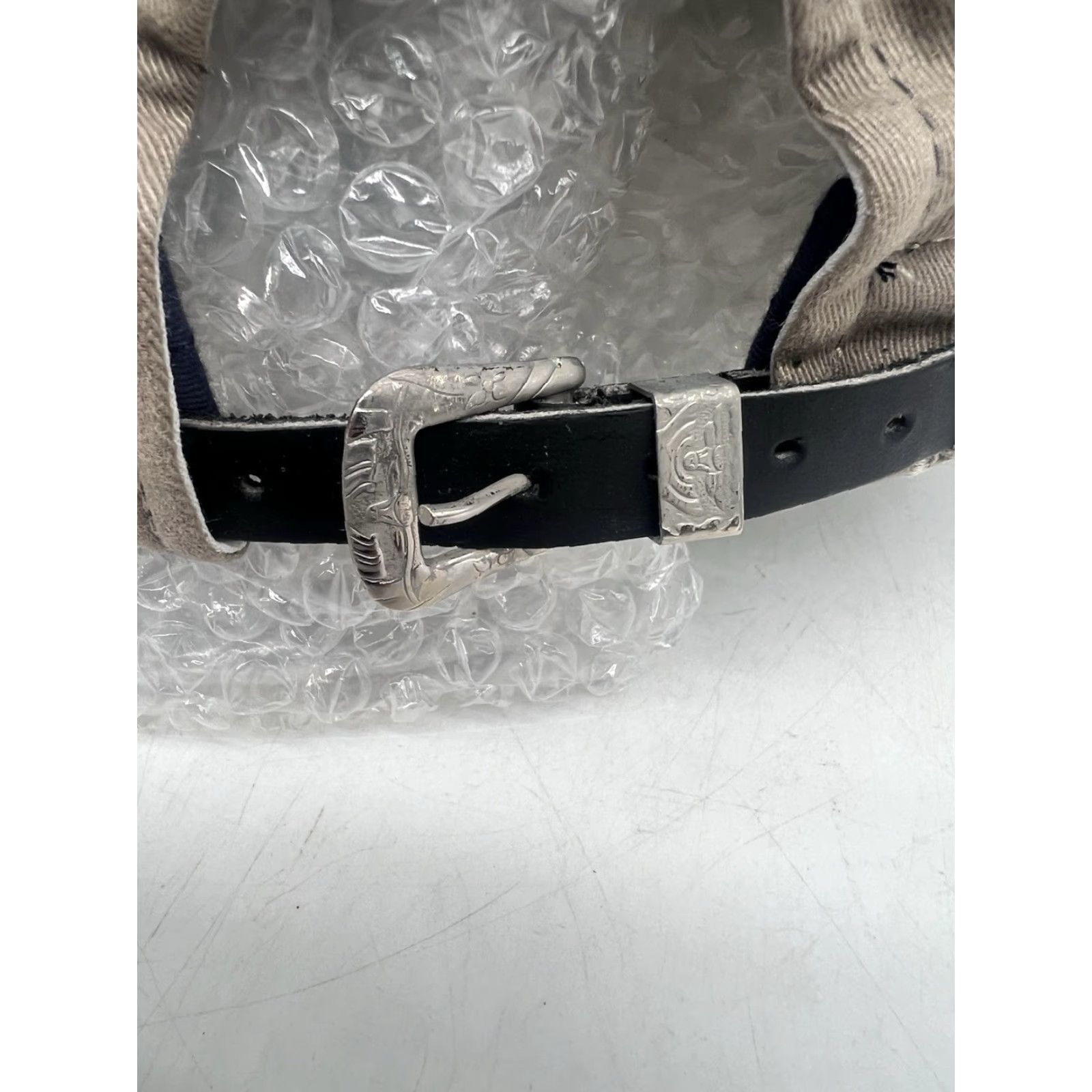 Vintage VINTAGE Coors Rodeo Harness Belt Adjust Hat RARE! Wrap Around 90s NWT Size ONE SIZE - 4 Thumbnail