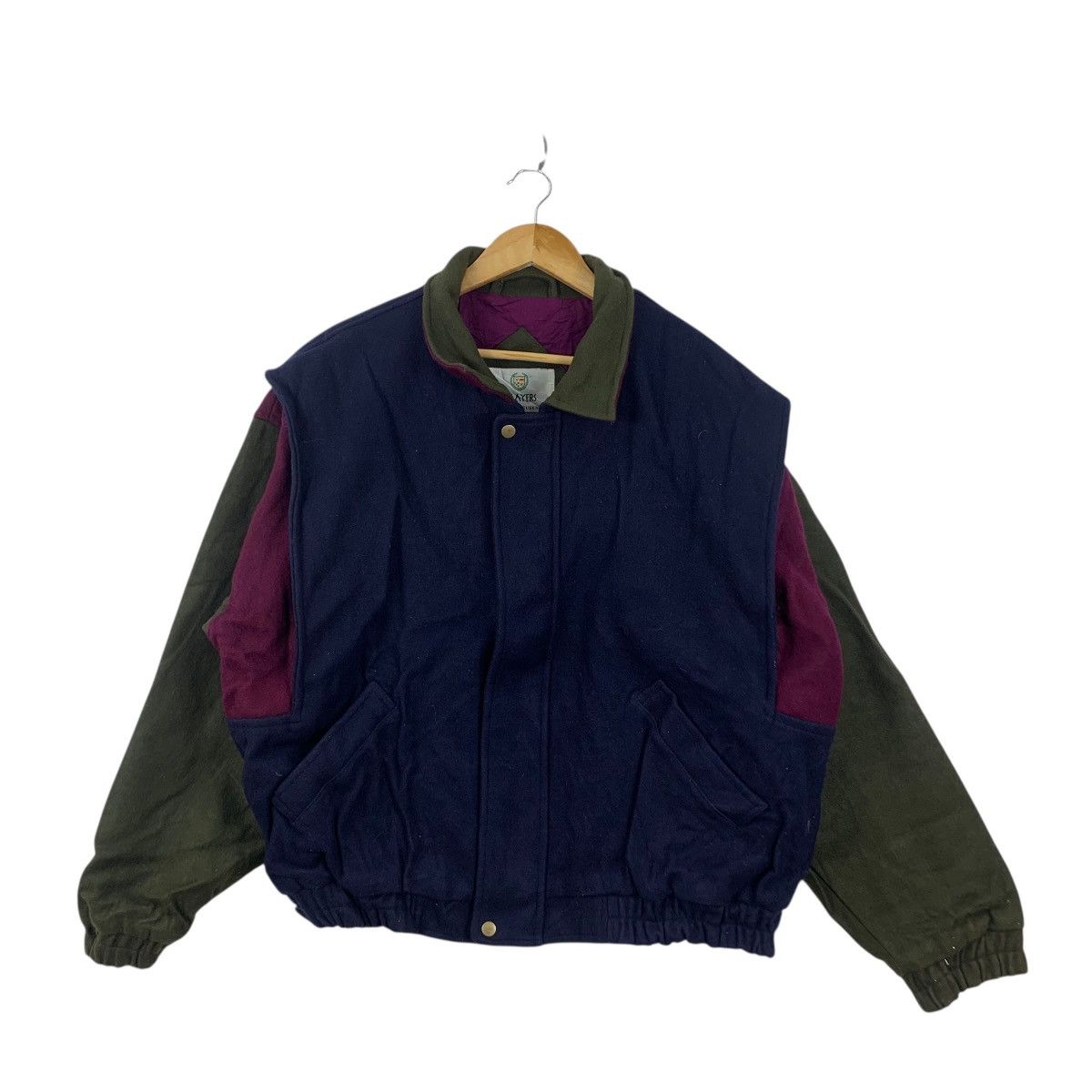Van Heusen Vintage VAN HEUSEN PLAYERS Collection Varsity Stadium Jacket Size US XL / EU 56 / 4 - 4 Thumbnail