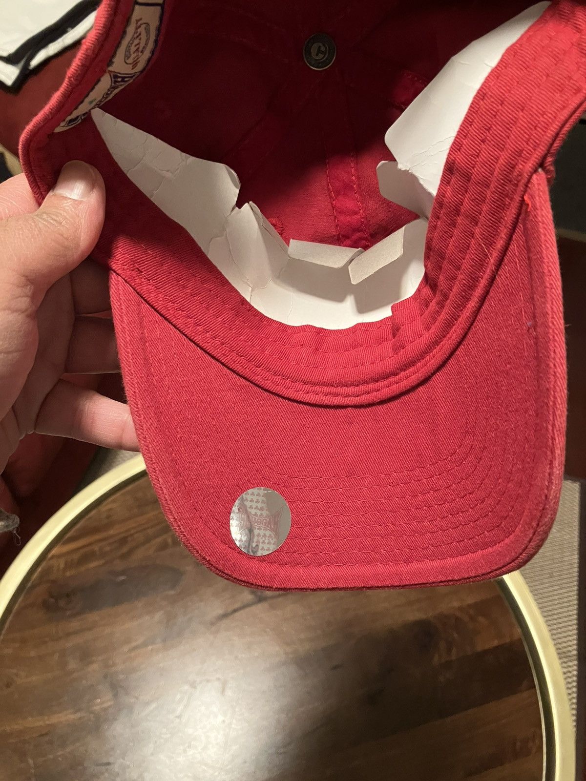 Other Harvard University Crimson Unisex Strapback Cap Adjustable Size ONE SIZE - 5 Thumbnail