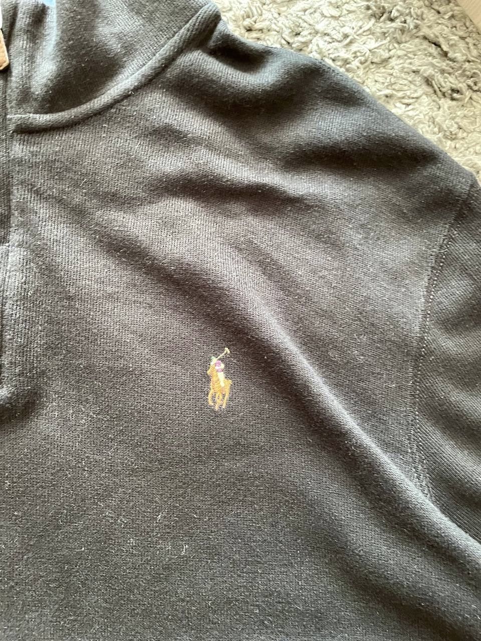 Polo Ralph Lauren × Vintage Polo Ralph Lauren Sweatshirt 1/3 Zip Logo Streetwear Vintage Size US L / EU 52-54 / 3 - 7 Thumbnail