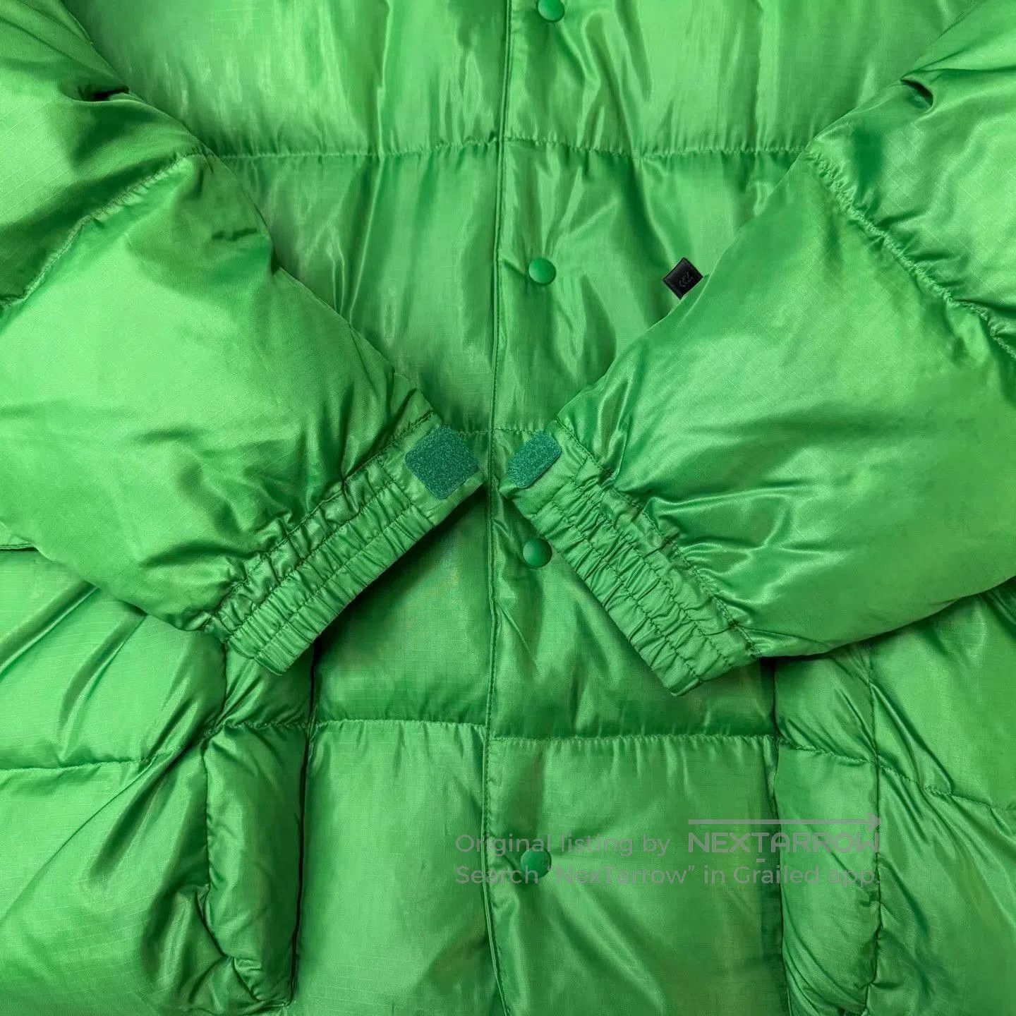 DAIWA Green Puffer Coat with Hood . Size US L / EU 52-54 / 3 - 2 Thumbnail