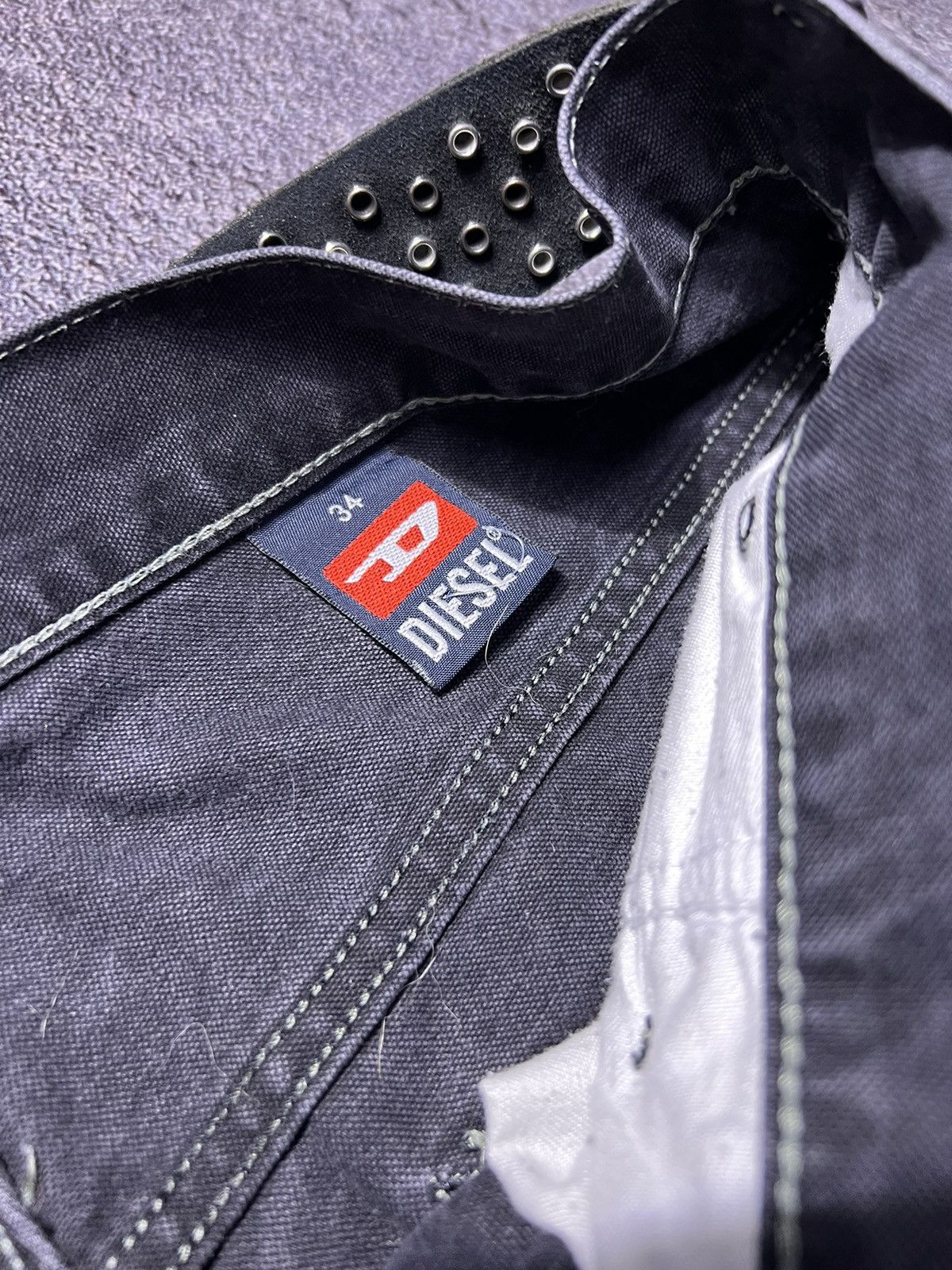 Diesel Vintage Y2K Diesel Work Pants Size US 34 / EU 50 - 5 Thumbnail