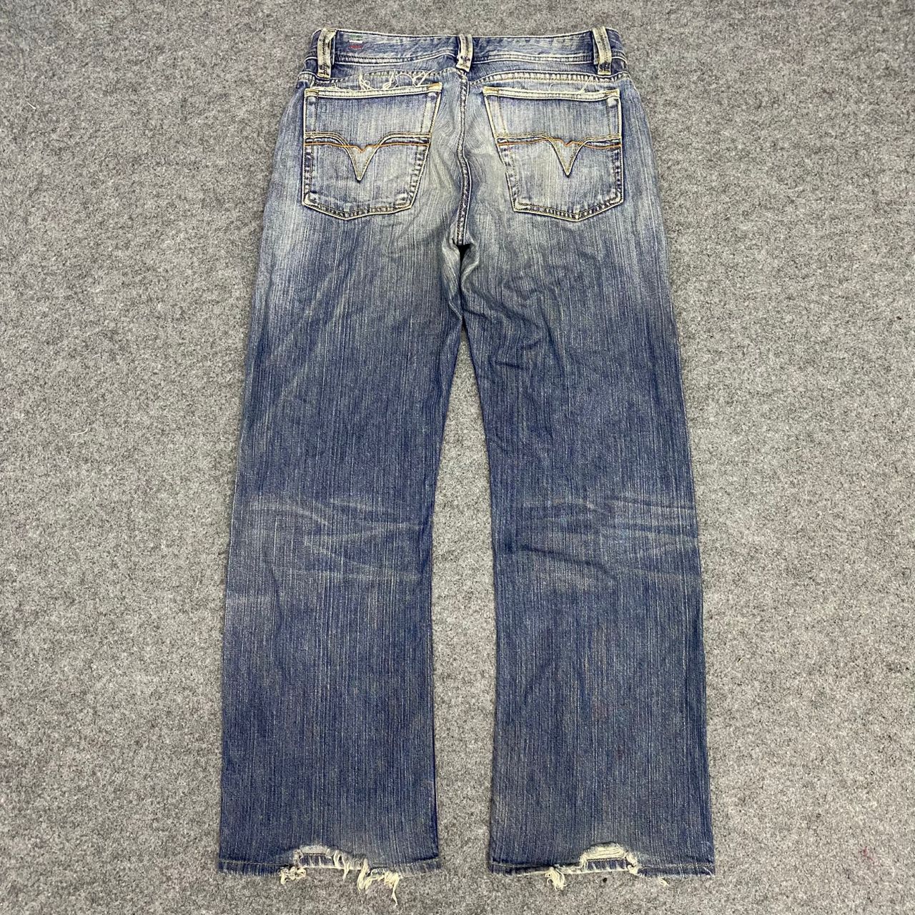 Diesel 💥Best Offer💥Vintage Diesel Industry Distressed Denim Size US 33 - 2 Thumbnail