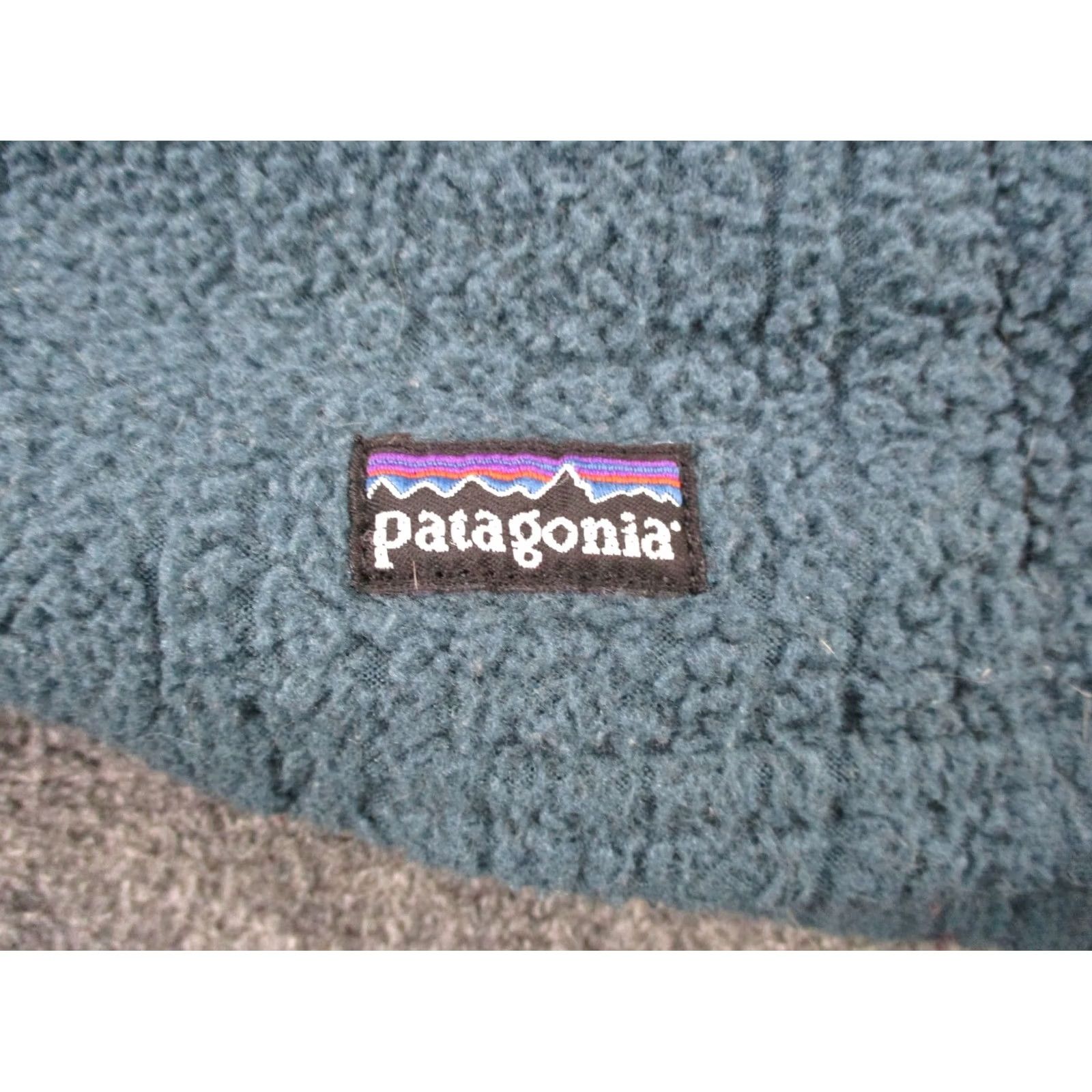 Patagonia Patagonia Hoodie Womens M Blue Solid Logo Pullover Knit Thermal Sweatshirt Hoodie Mens Womens Girls Size M / US 6-8 / IT 42-44 - 6 Thumbnail