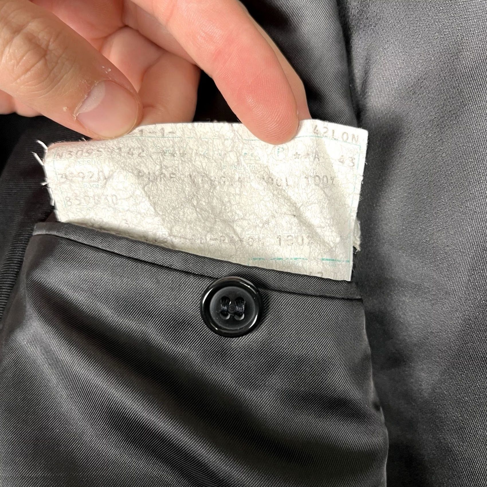 Giorgio Armani VINTAGE Giorgio Armani Mani Tuxedo Jacket 80s Black Wool 42 Long Men Size 42R - 5 Thumbnail