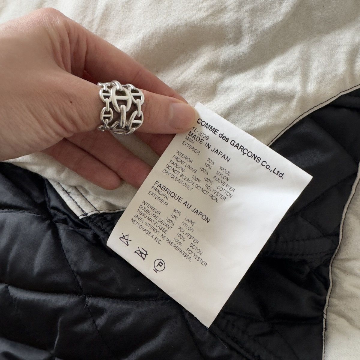 Comme des Garcons Black BLACK Comme des Garçons Wool Padded Blazer Size S / US 4 / IT 40 - 5 Thumbnail