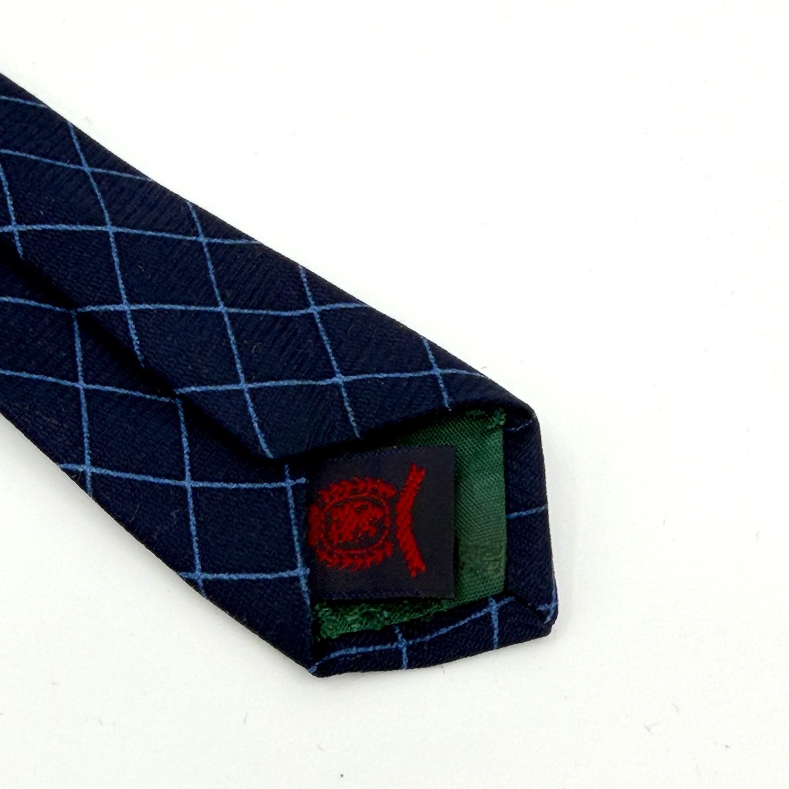 Tommy Hilfiger Vintage 90s yellow and Blue Geometric 100% Silk Tie Size ONE SIZE - 6 Thumbnail