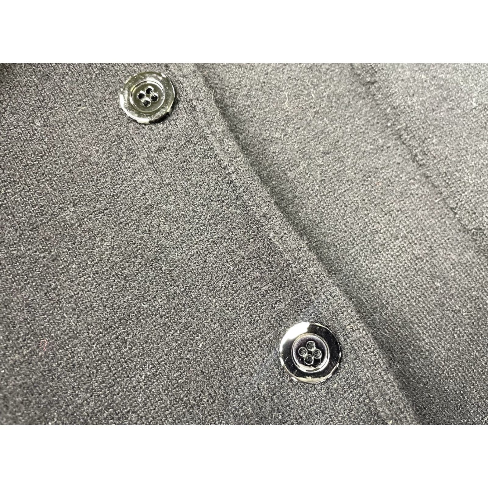 ASH KASH 100% CASHMERE SWEATER Cardigan Jacket Coat Black Womens SIZE 50 Size XL / US 12-14 / IT 48-50 - 6 Thumbnail