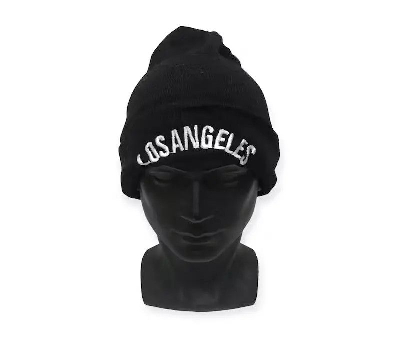 Japanese Brand × Vintage Los Angeles Beanie Hat Size ONE SIZE - 1 Thumbnail