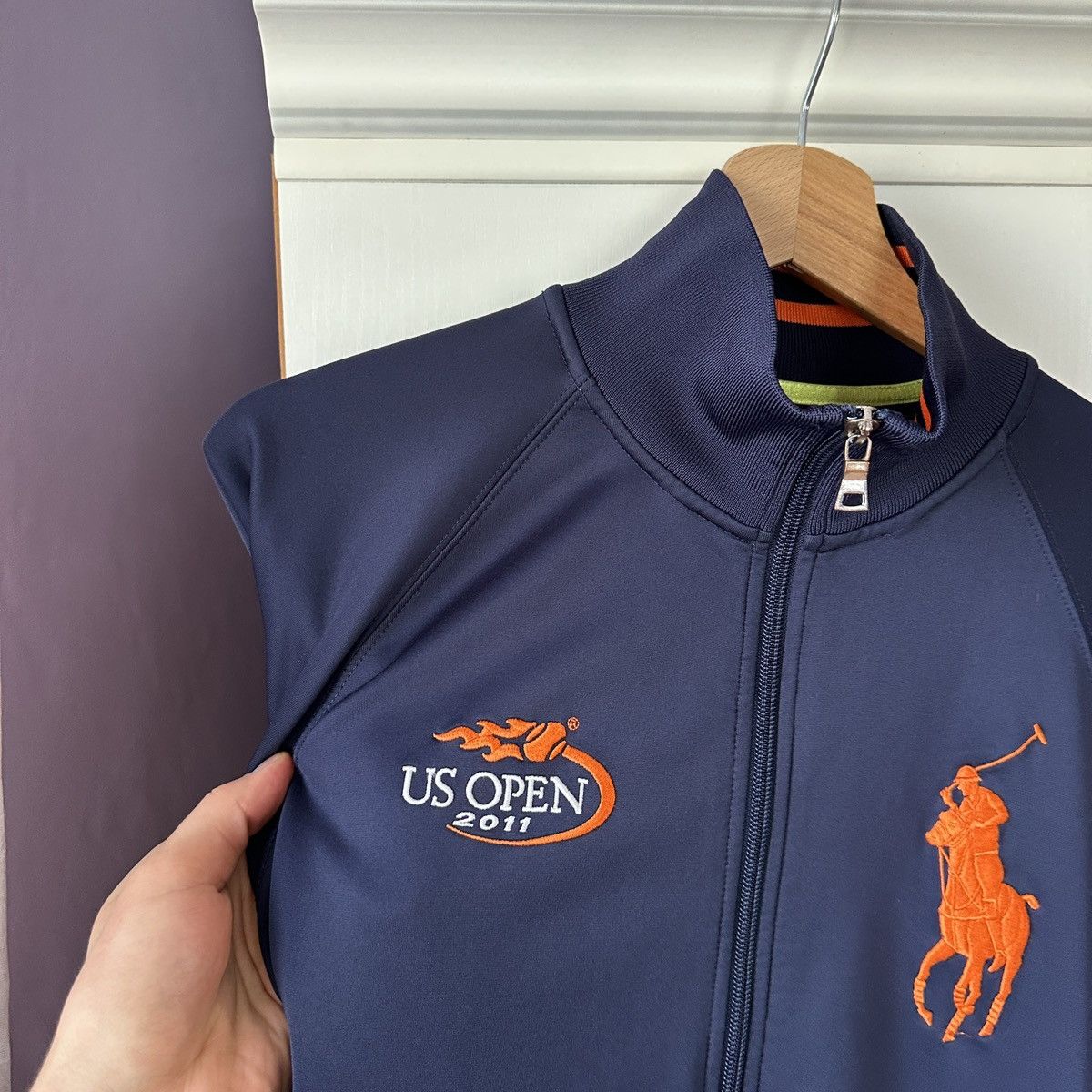 Polo Ralph Lauren Polo Ralph Lauren US Open 2011 Tenis Zip Sweatshirt Jacket S Size US S / EU 44-46 / 1 - 4 Thumbnail