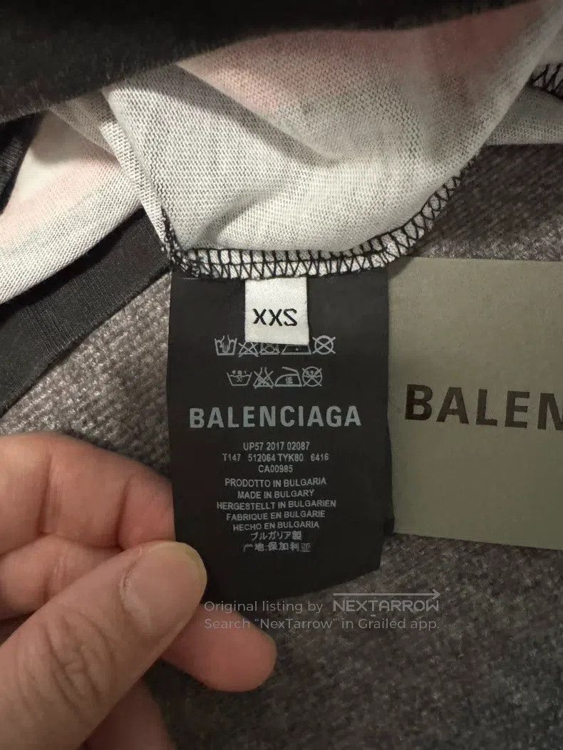 Balenciaga Balenciaga Color Block Printed Polo Shirt Long Sleeve Swea Size US XXS / EU 40 - 4 Thumbnail