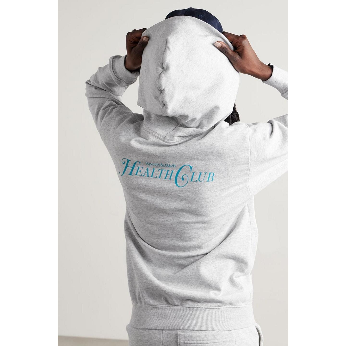 Sporty & Rich NWT SPORTY & RICH RIZZOLI HEALTH CLUB HOODIE SZ LARGE Size US L / EU 52-54 / 3 - 1 Thumbnail