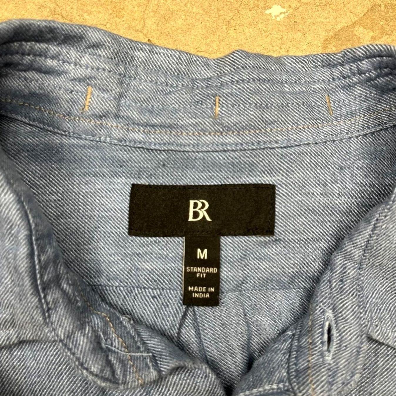 Banana Republic Banana Republic Linen Shirt Long Sleeve Button Down Blue Mens M Size US M / EU 48-50 / 2 - 2 Thumbnail