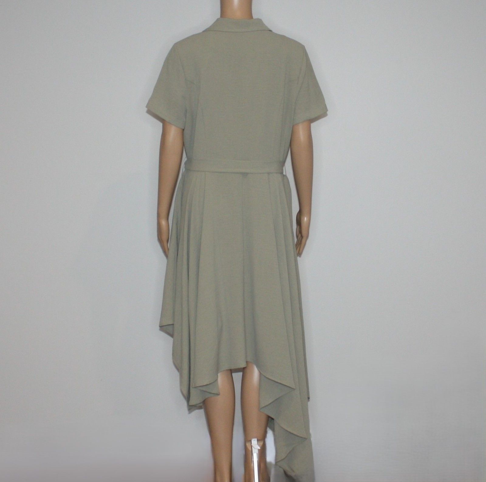 Other Chriselle x J.O.A. Asymmetrical Trench Dress MSRP $112 Size XL / US 12-14 / IT 48-50 - 8 Thumbnail