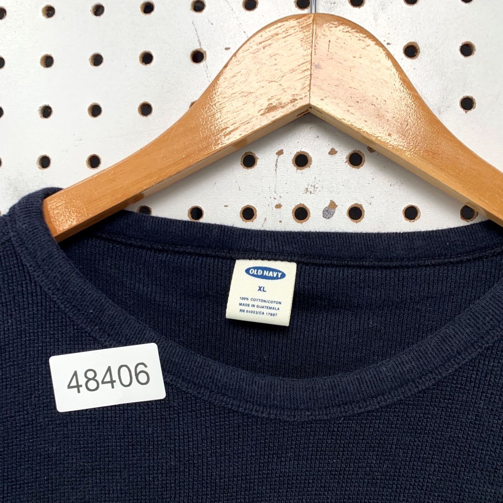 Old Navy Vintage Old Navy Sweater Mens XL Navy Blue Striped Long Sleeve Crew Neck Pullover Punk Winter Casual Boys Mens Size US XL / EU 56 / 4 - 3 Thumbnail