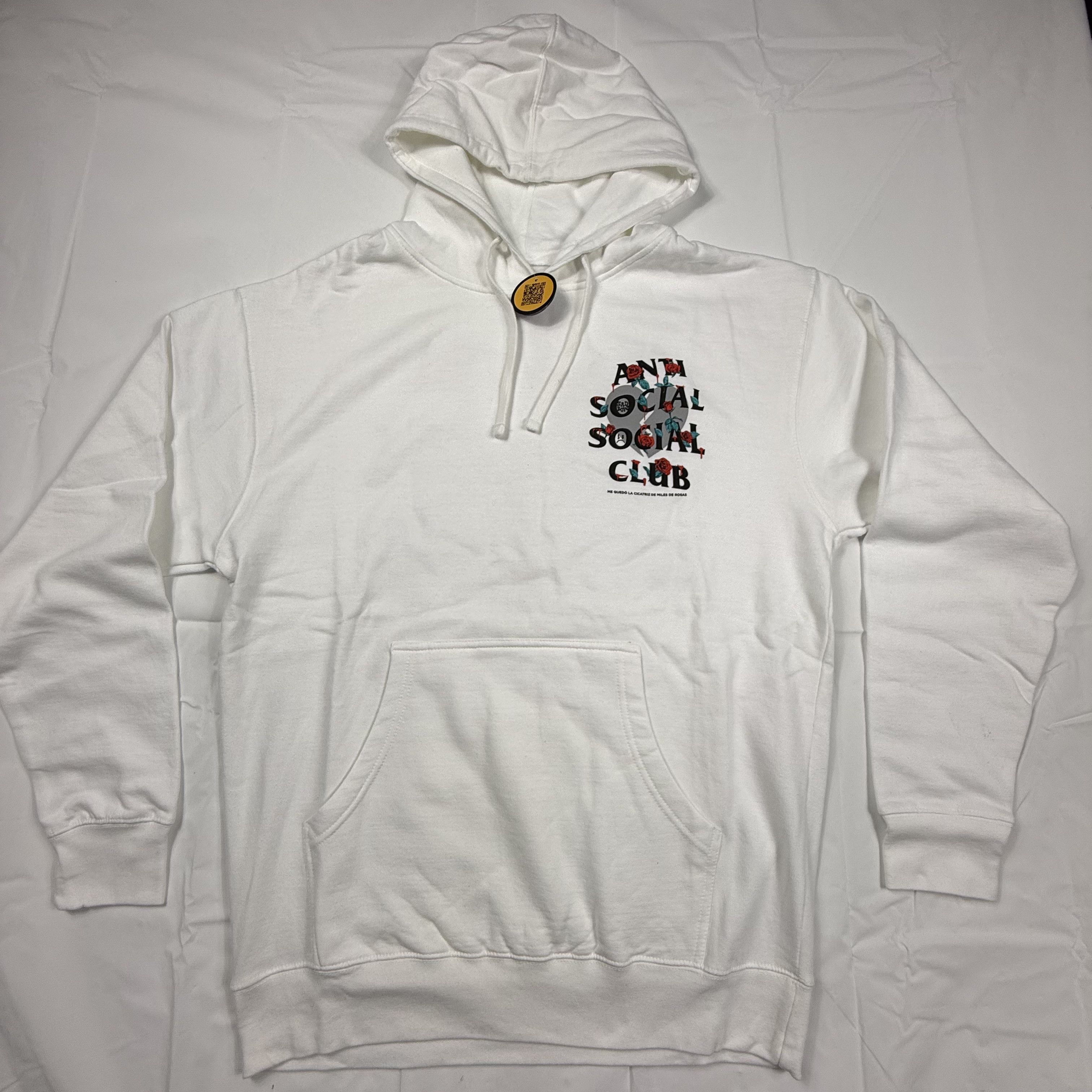 Anti Social Social Club Anti Social Social Club Me Quedo La Cicatriz Rose Hoodie Size US L / EU 52-54 / 3 - 3 Thumbnail