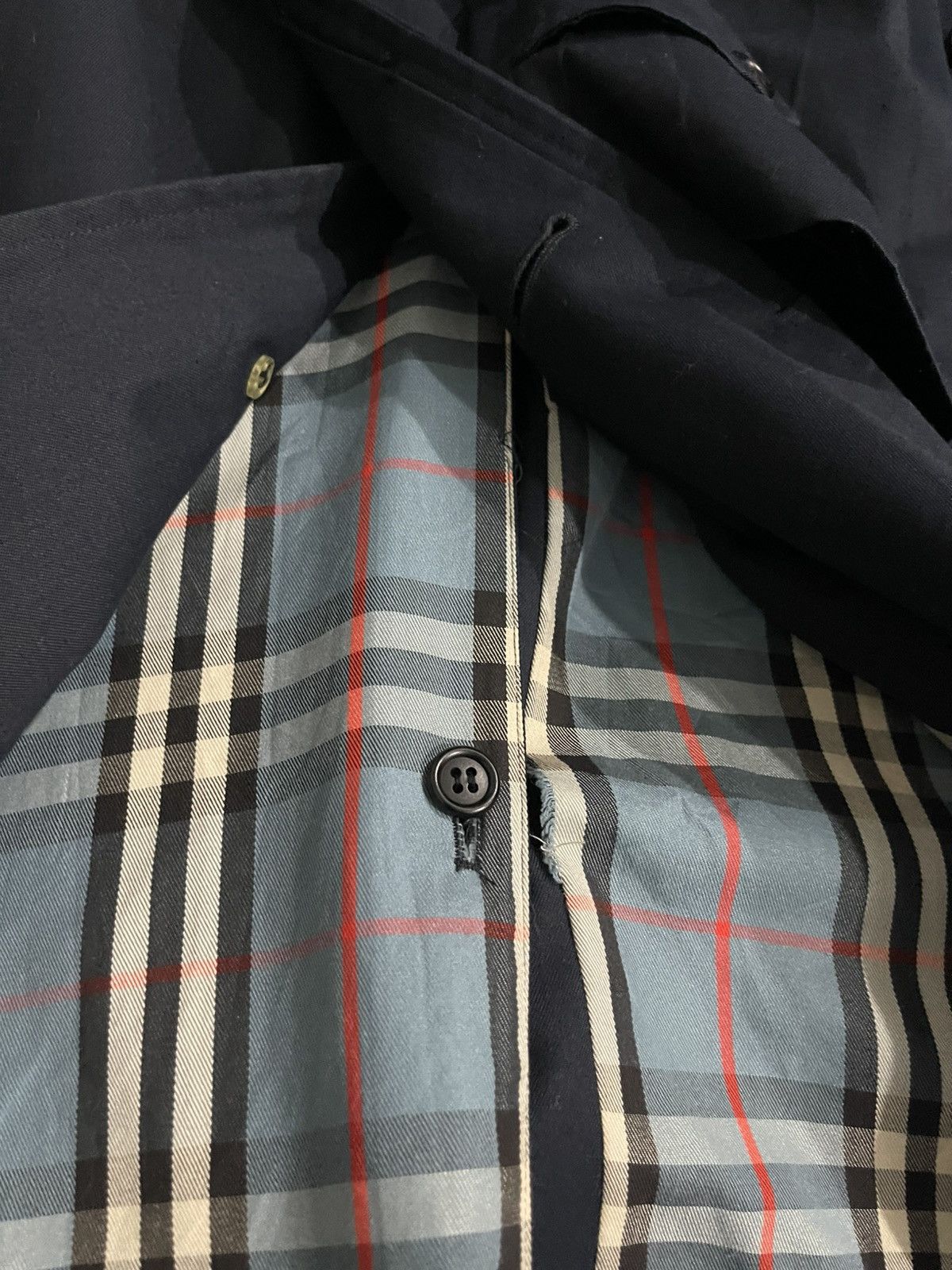 Burberry Vintage Burberrys Trench Coat Made England Size US XL / EU 56 / 4 - 12 Thumbnail