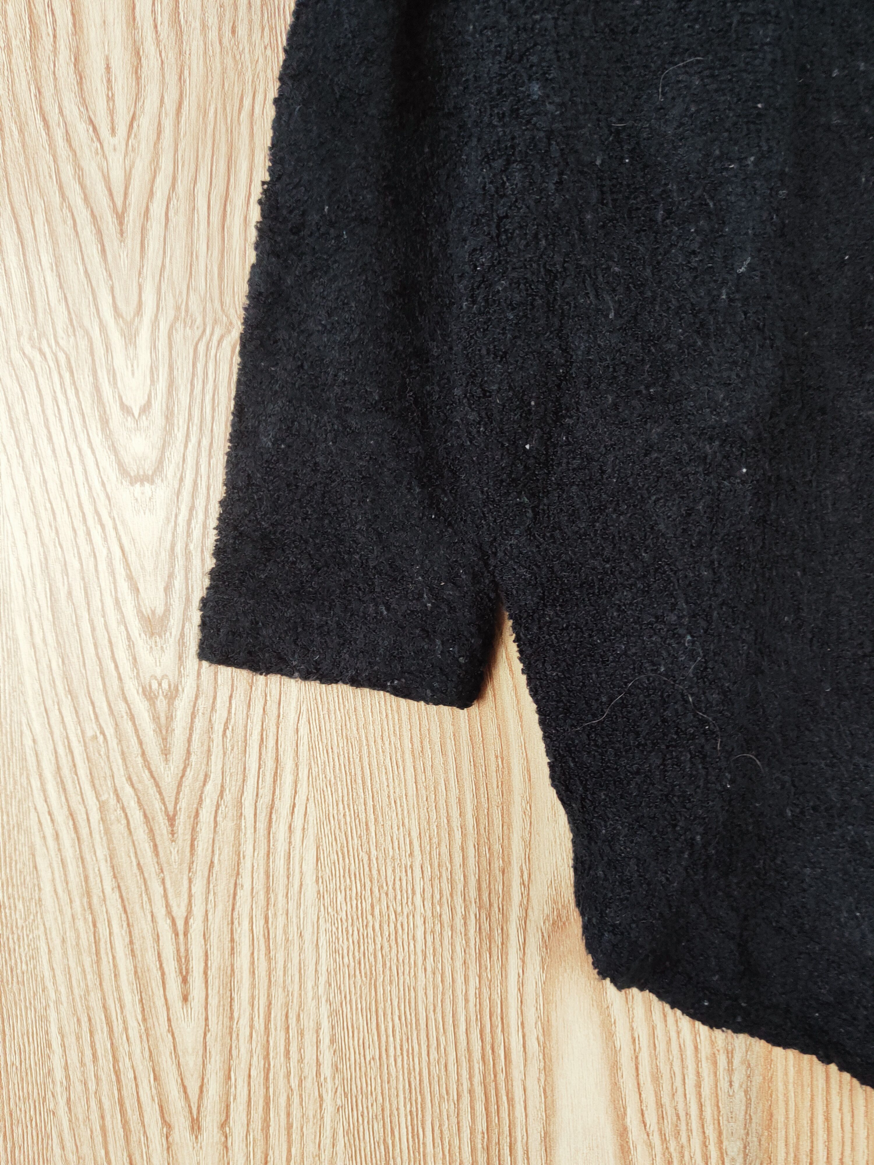 Japanese Brand Japan vintage Black Skull Knitwear Sweatshirts #W668 Size L / US 10 / IT 46 - 5 Thumbnail