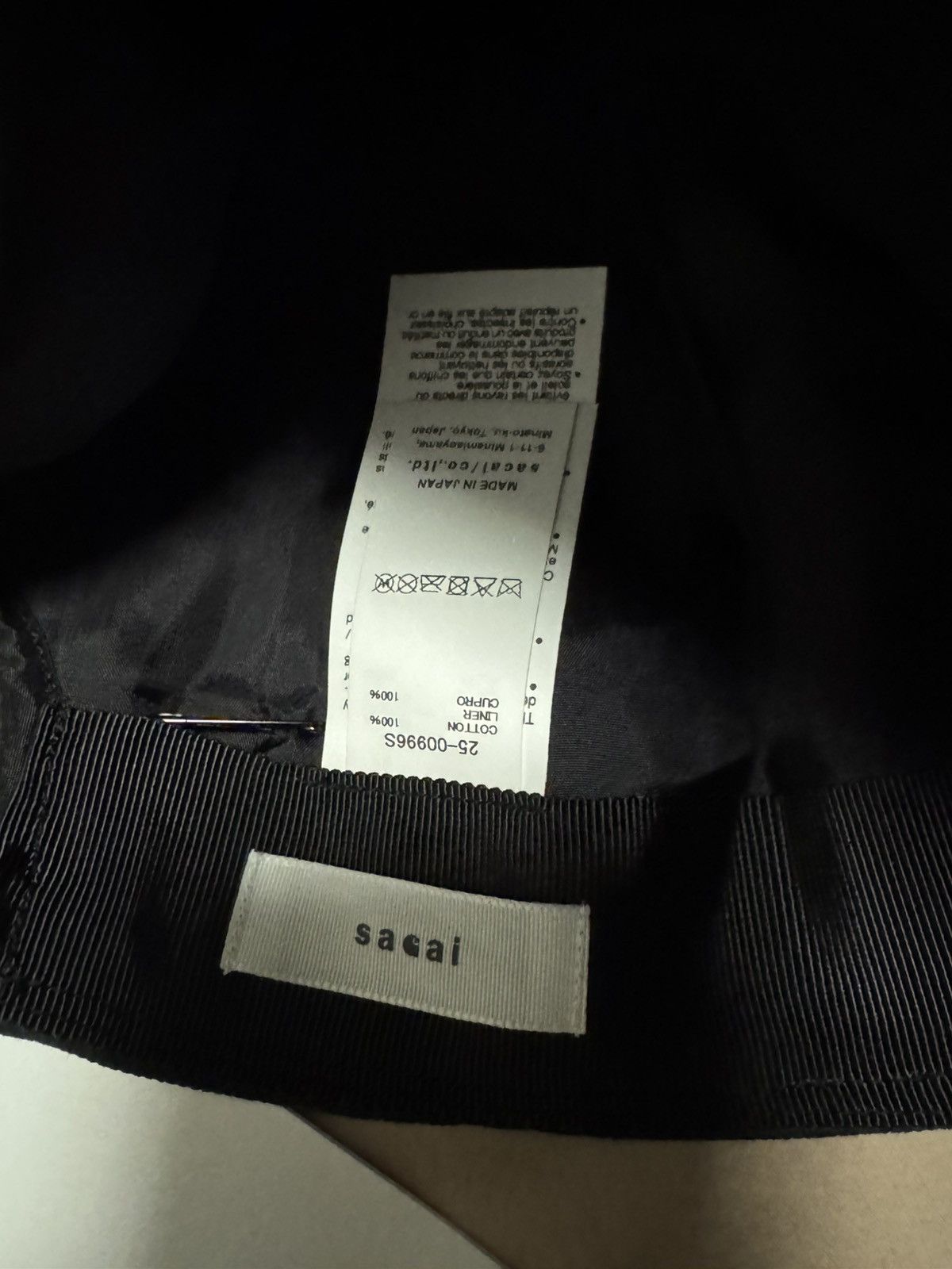 Carhartt Wip × Sacai Sacai X Carhartt Cap Size ONE SIZE - 5 Thumbnail