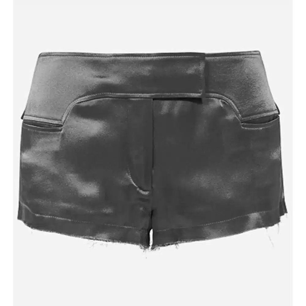 Tom Ford o1loc1c0625 SH0034 Satin Short in Black Size 27" / US 4 / IT 40 - 1 Preview
