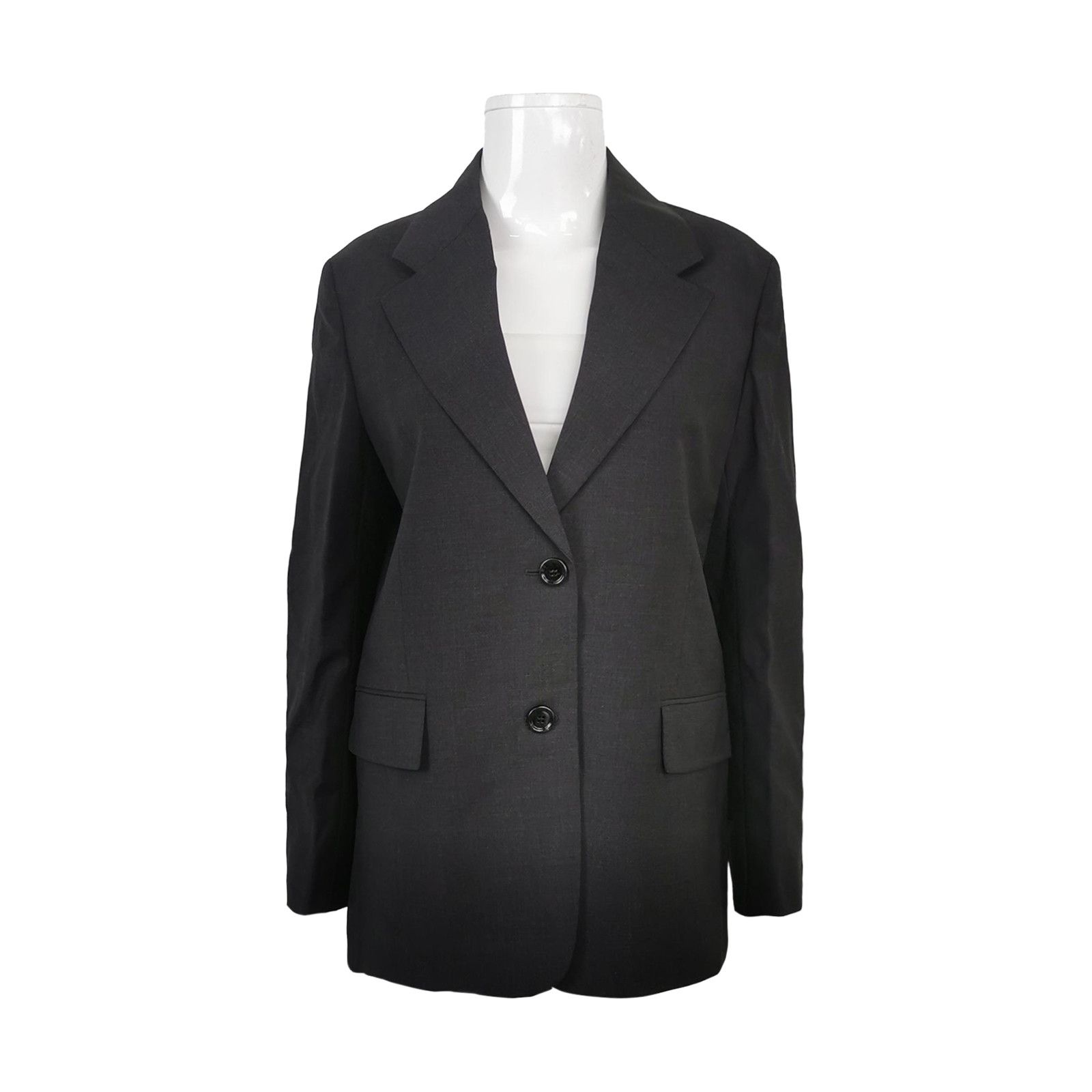 Prada Prada Virgin Wool Single Breasted Blazer Size 36 Size XS / US 0-2 / IT 36-38 - 1 Thumbnail