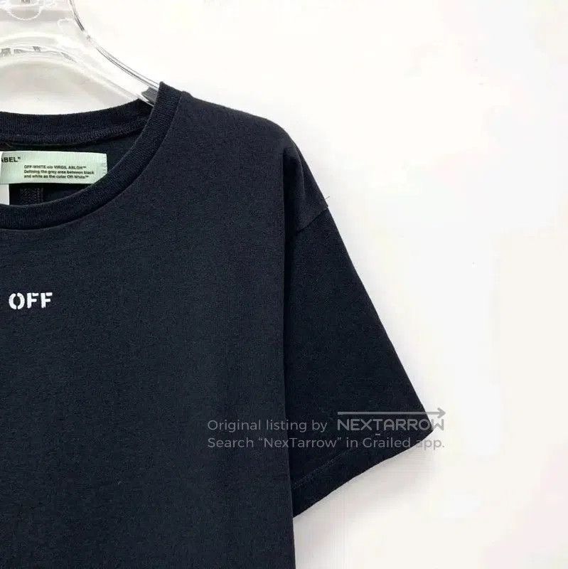 Off-White Off-White Black Cotton Short Sleeve T-Shirt . Size US XL / EU 56 / 4 - 4 Thumbnail