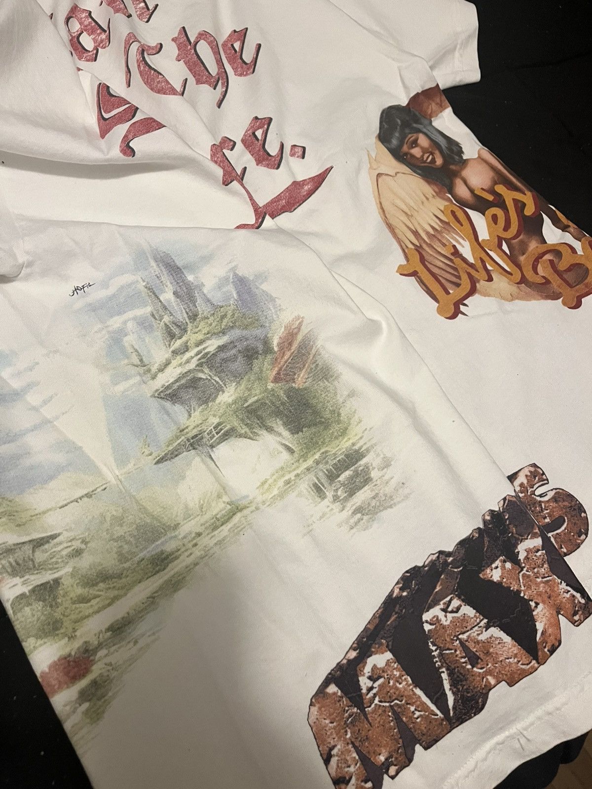 Travis Scott Utopia “god country” tour tee Size US XL / EU 56 / 4 - 3 Thumbnail