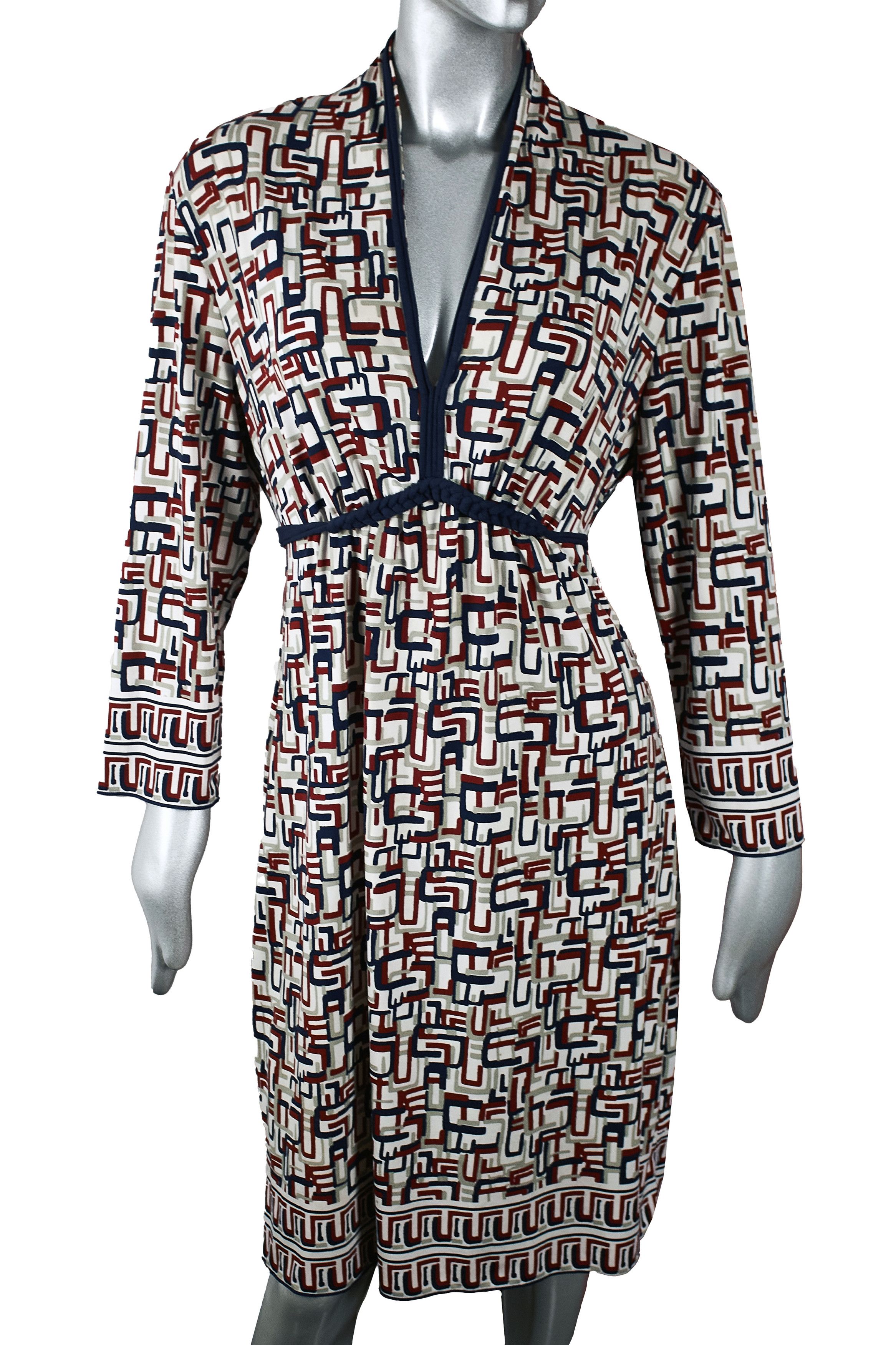 Max Mara Max studio multicolor monogram dress Size L / US 10 / IT 46 - 2 Thumbnail