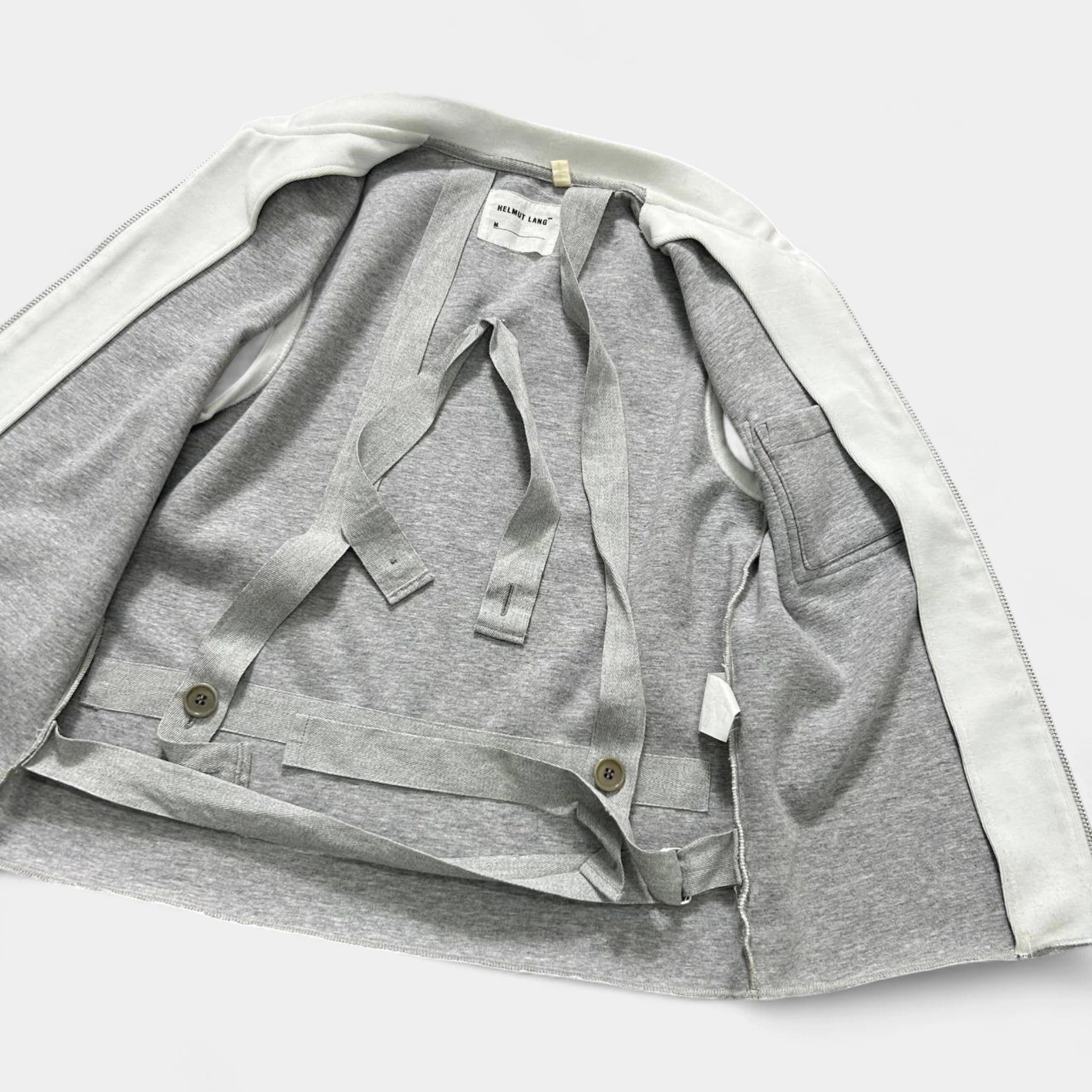 Helmut Lang Helmut Lang 1999 Parachute White Vest Size US S / EU 44-46 / 1 - 3 Thumbnail