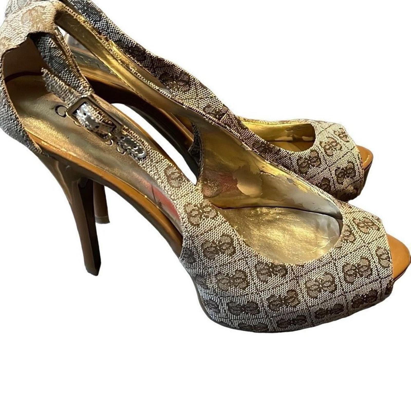 Guess Guess Holie peep toe shoe size 10 Size US 10 / IT 40 - 1 Thumbnail