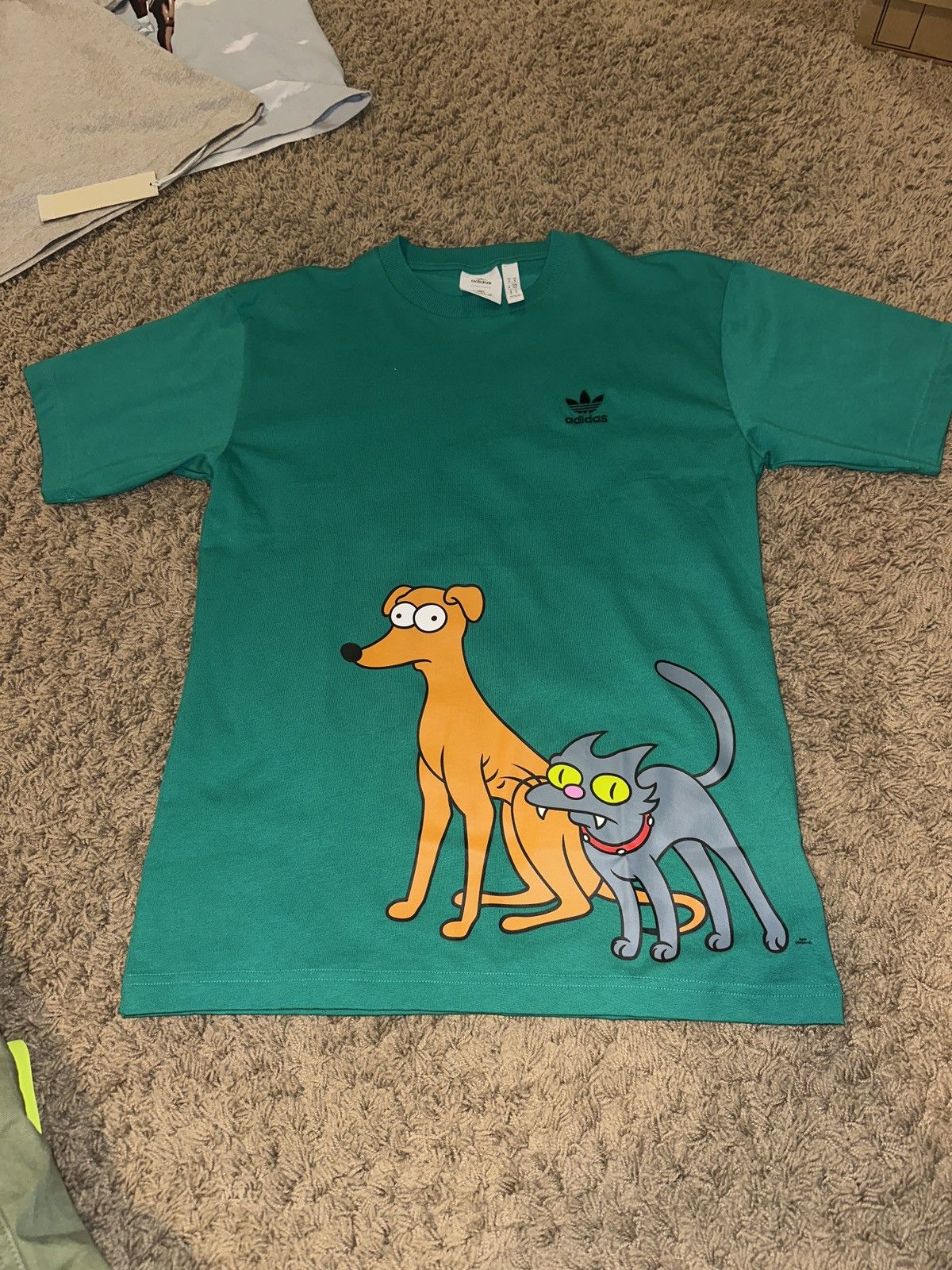 Adidas ADIDAS X SIMPSONS PETS TEE - Men’s S Size US S / EU 44-46 / 1 - 1 Thumbnail