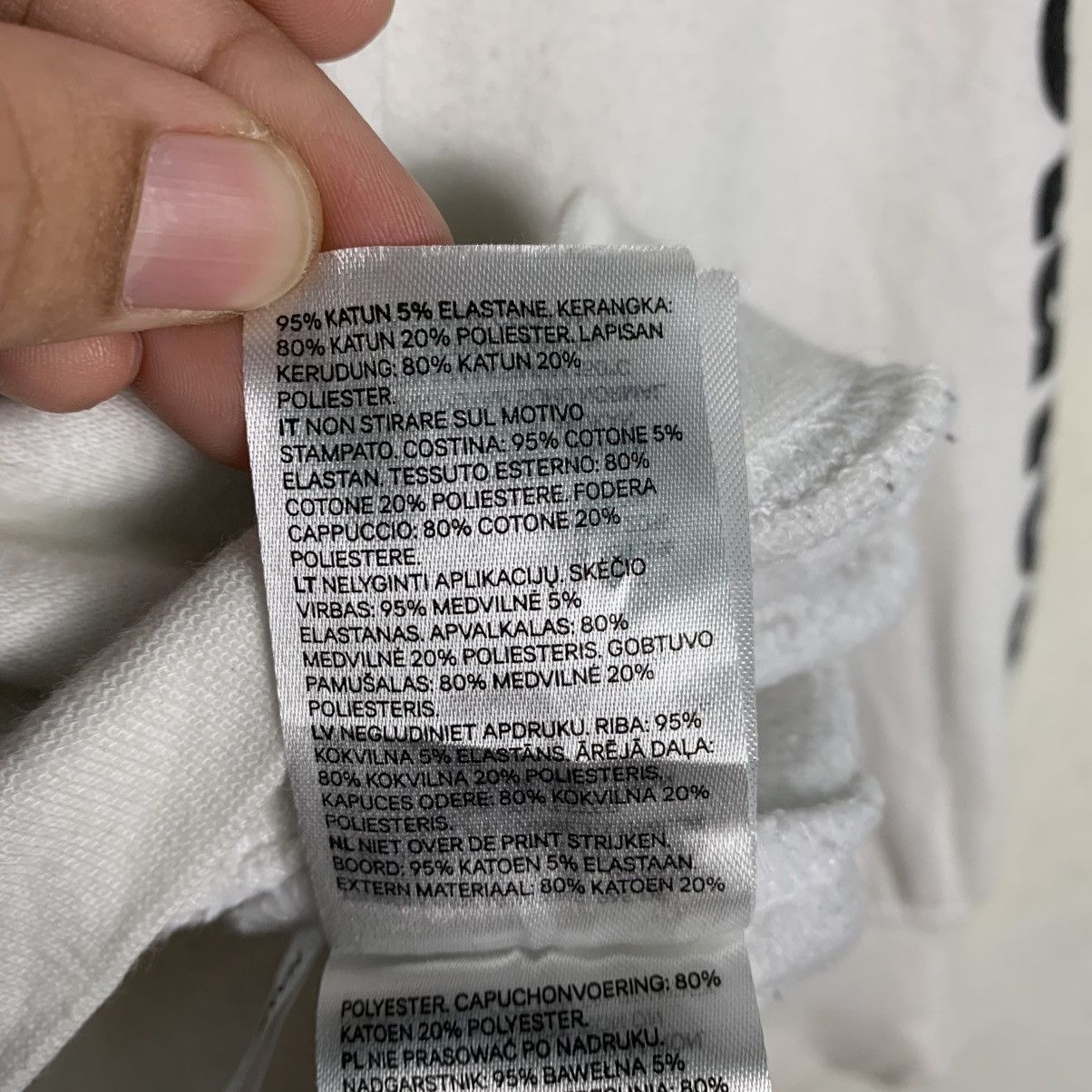 H&M Nasa Big Logo Pullover Hoodie Size US M / EU 48-50 / 2 - 18 Thumbnail