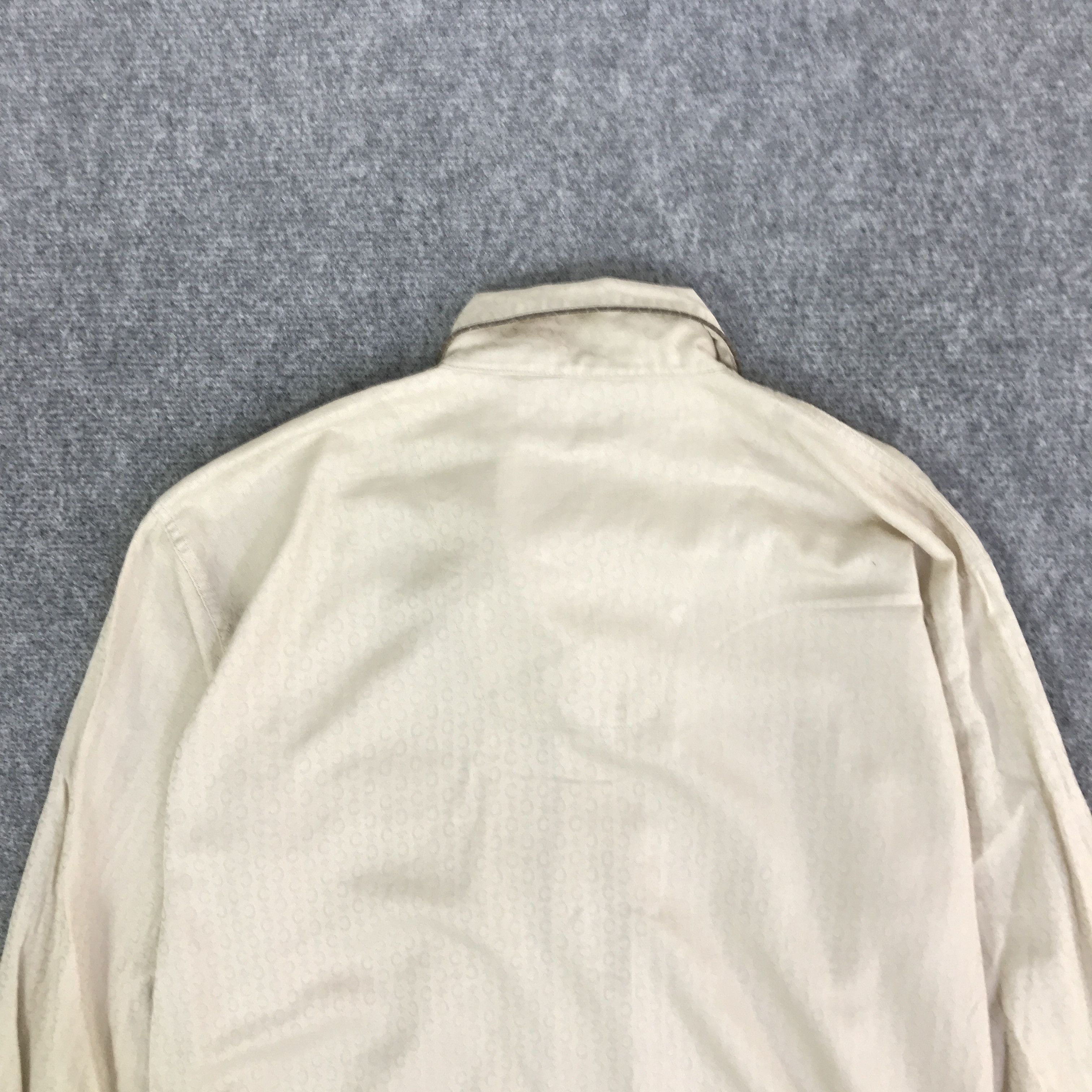 Celine CELINE LONG SLEEVE BUTTON UP T-SHIRT K93B40 Size US L / EU 52-54 / 3 - 4 Thumbnail