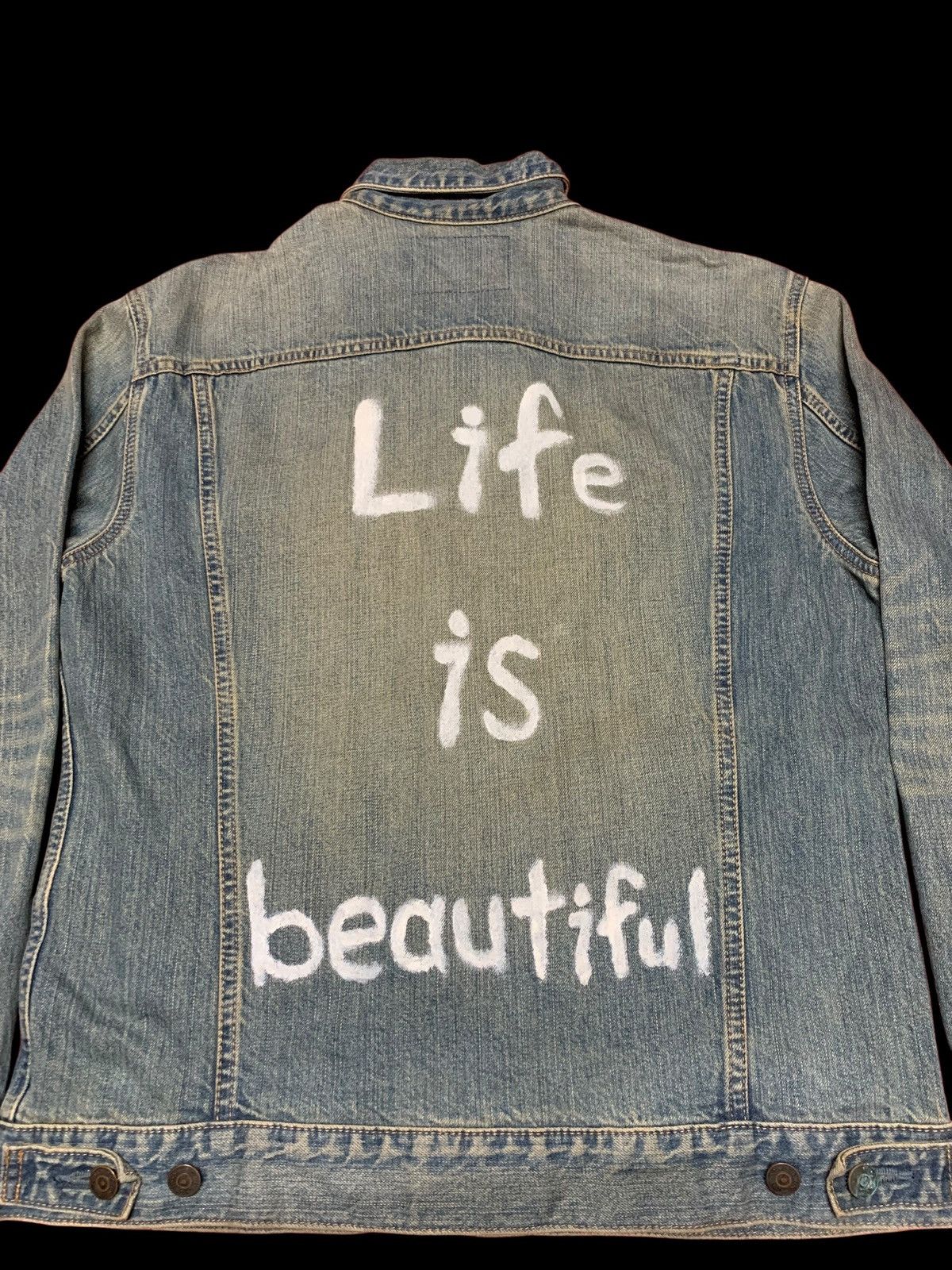 Edwin Vintage EDWIN Japanese Denim International Basic jacket Size US L / EU 52-54 / 3 - 17 Thumbnail