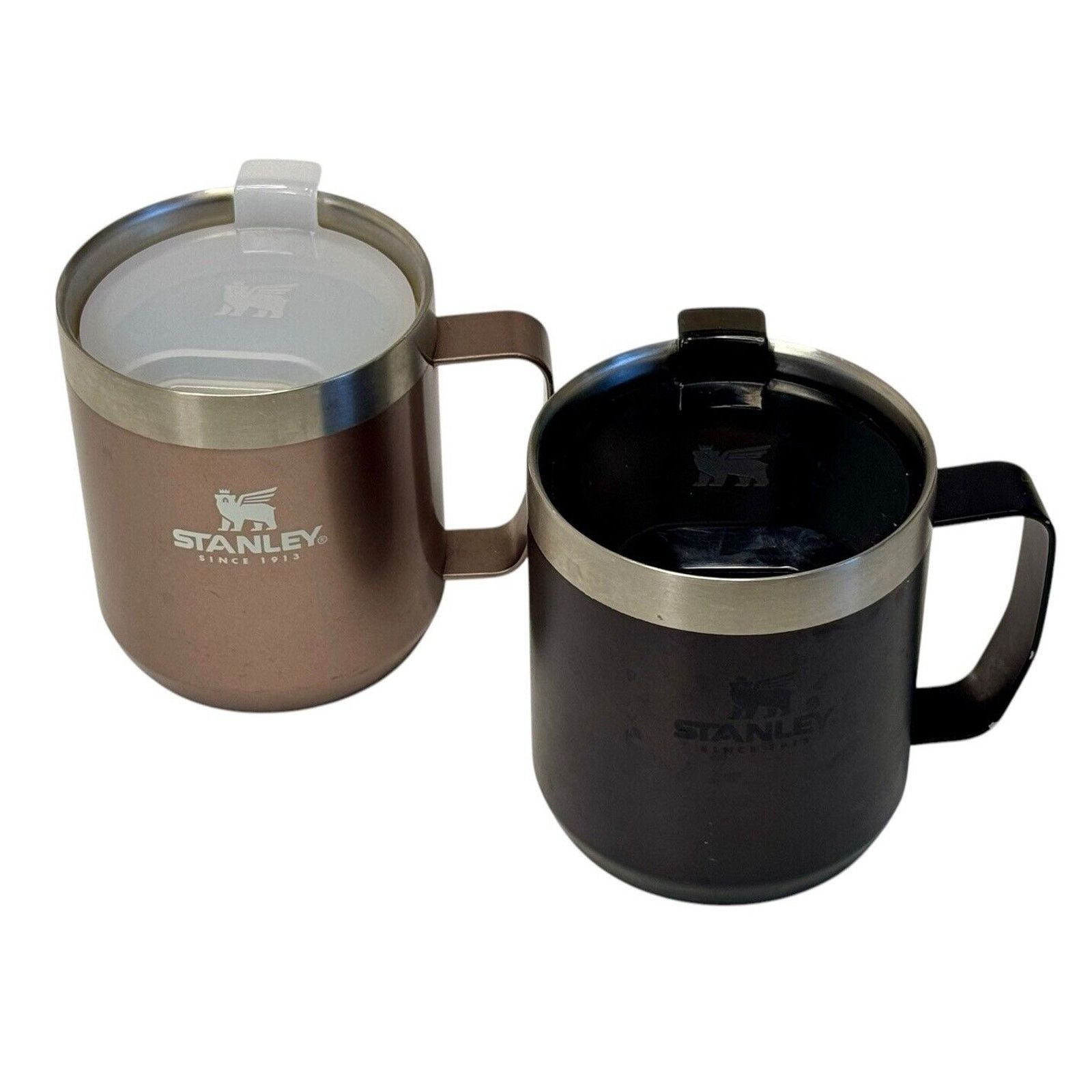 Other STANLEY THE LEGENDARY Camp Coffee Tea Mug 12oz Rose Black Size ONE SIZE - 1 Thumbnail