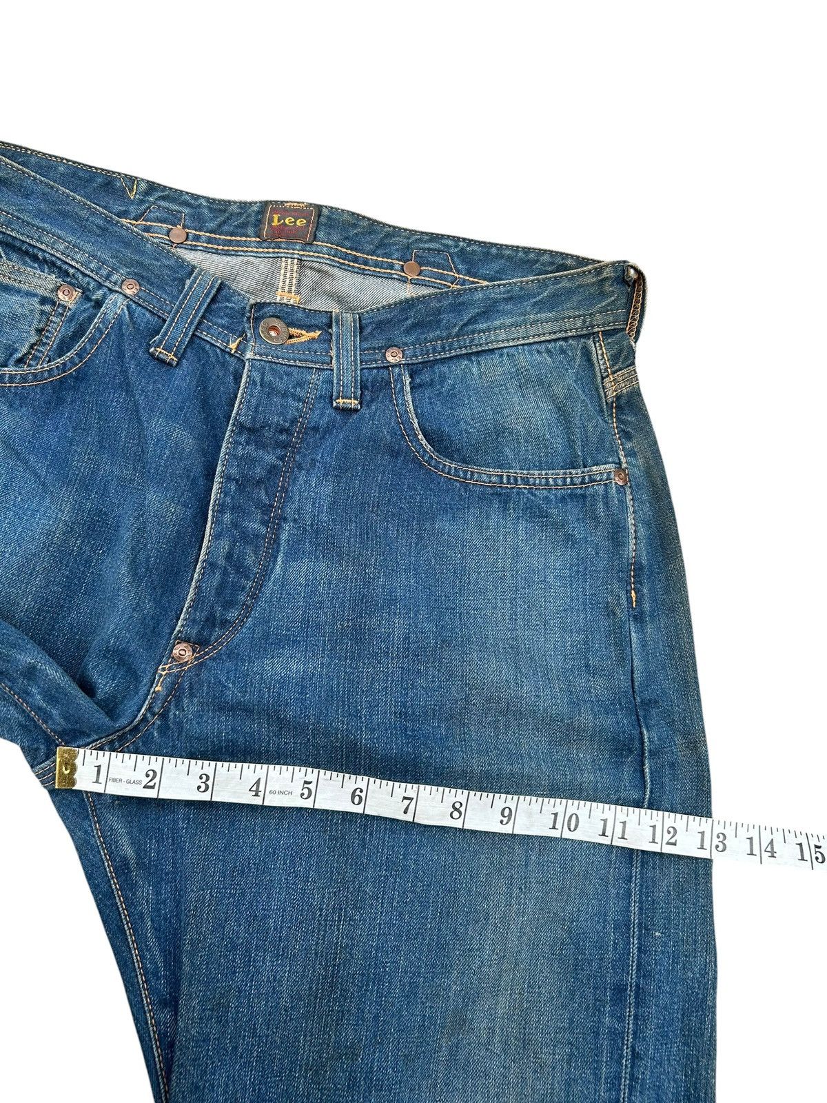 Kapital Vintage Buckle Back Lee Cowboy Selvedge Denim Jeans Size US 32 / EU 48 - 21 Thumbnail